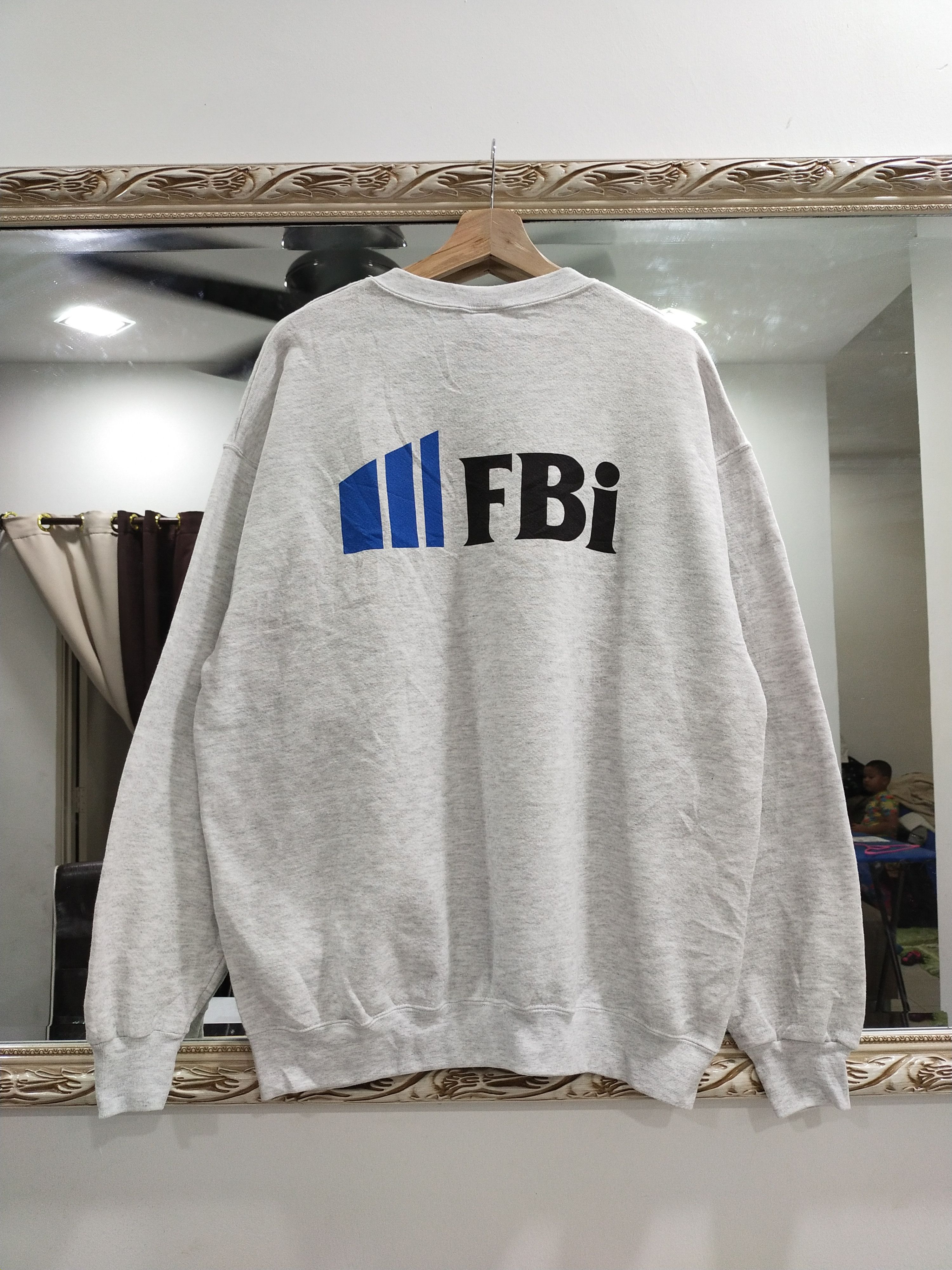 Vintage fbi sweatshirt new arrivals