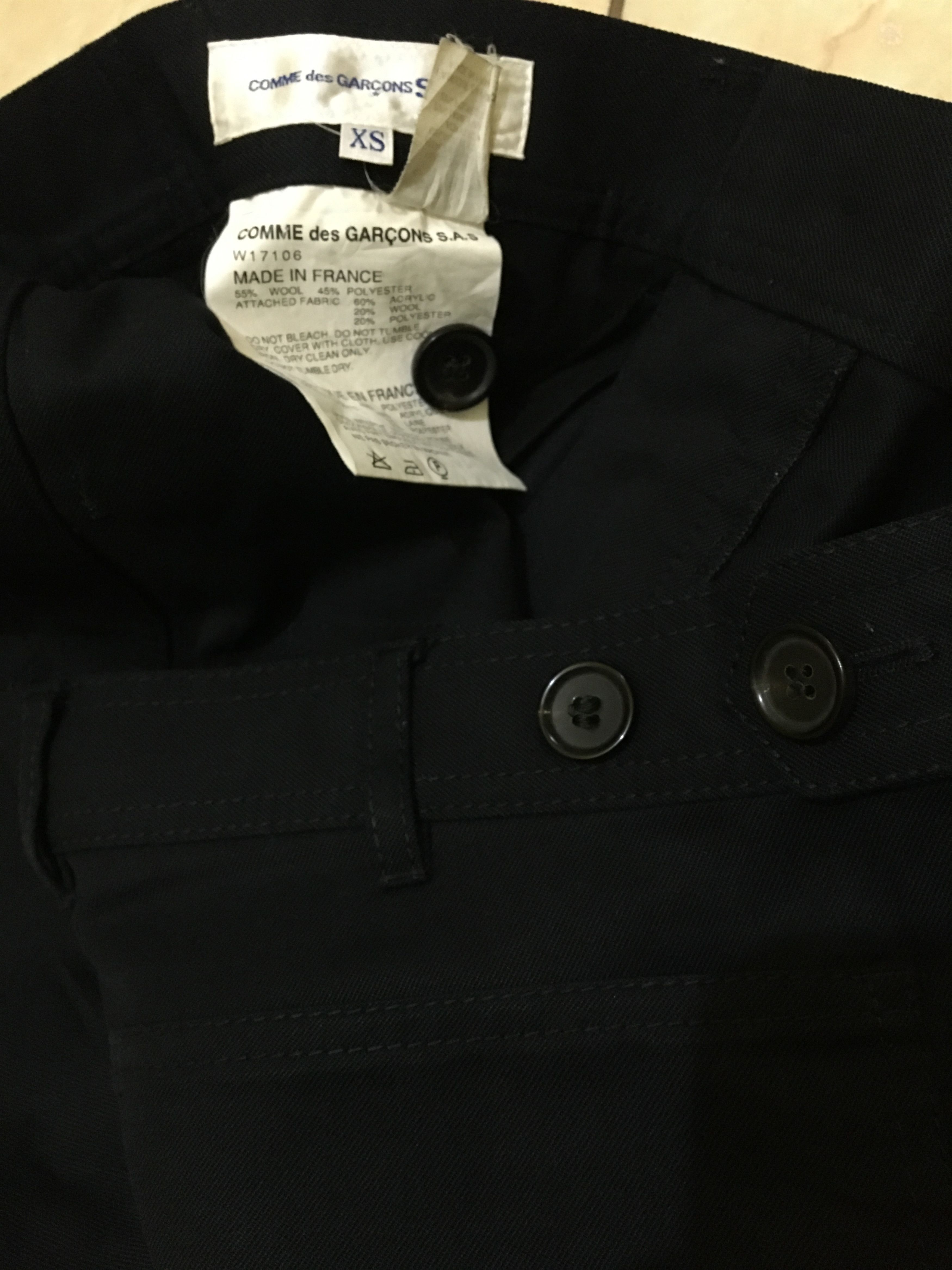 Comme des Garcons GRAIL Comme Des Garcons Runway A/W 2015 Panel Pants Size US 32 / EU 48 - 9 Thumbnail