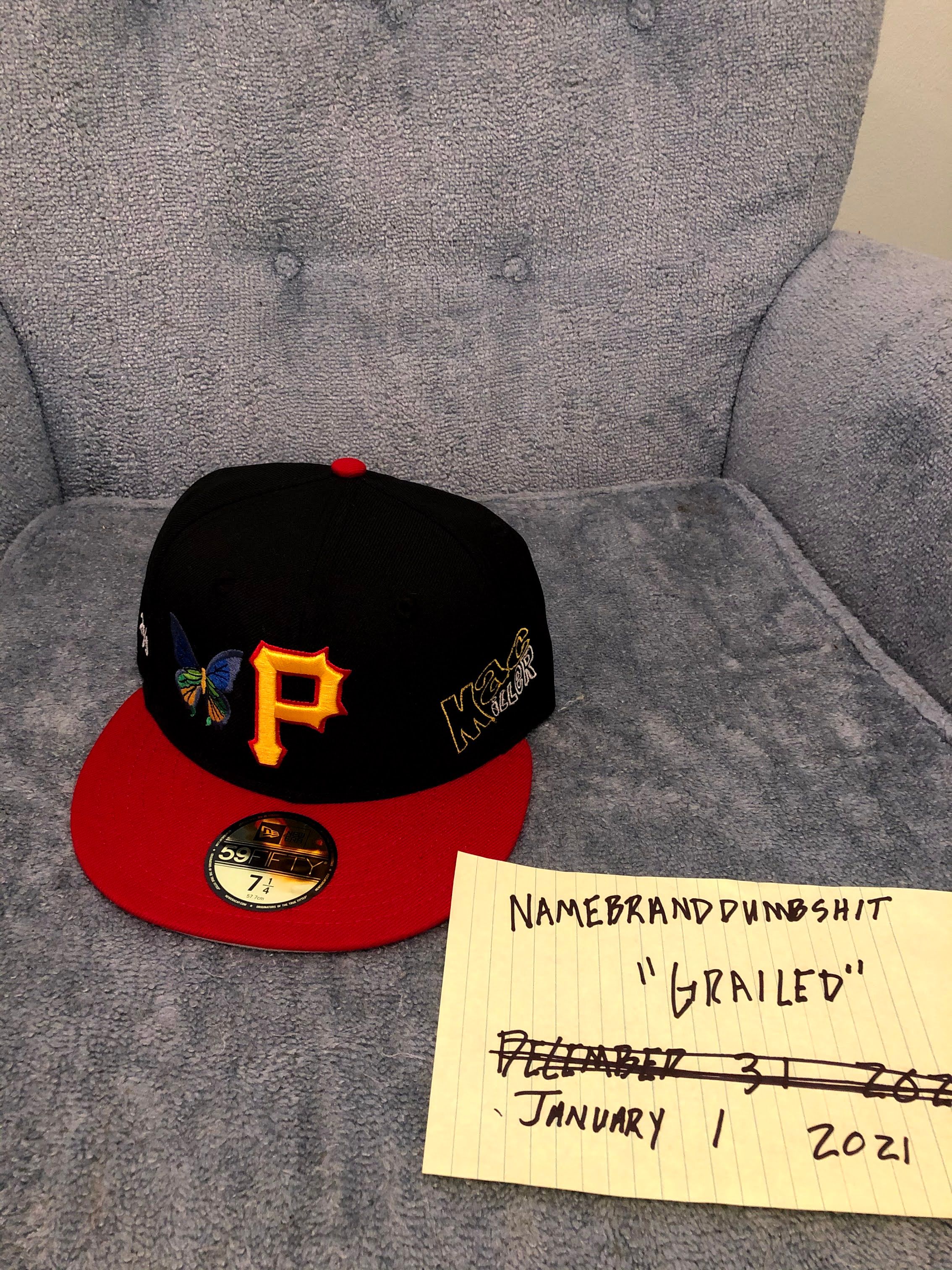 New Era SPECIAL EDITION MAC MILLER TRIBUTE PITTSBURGH PIRATES HAT