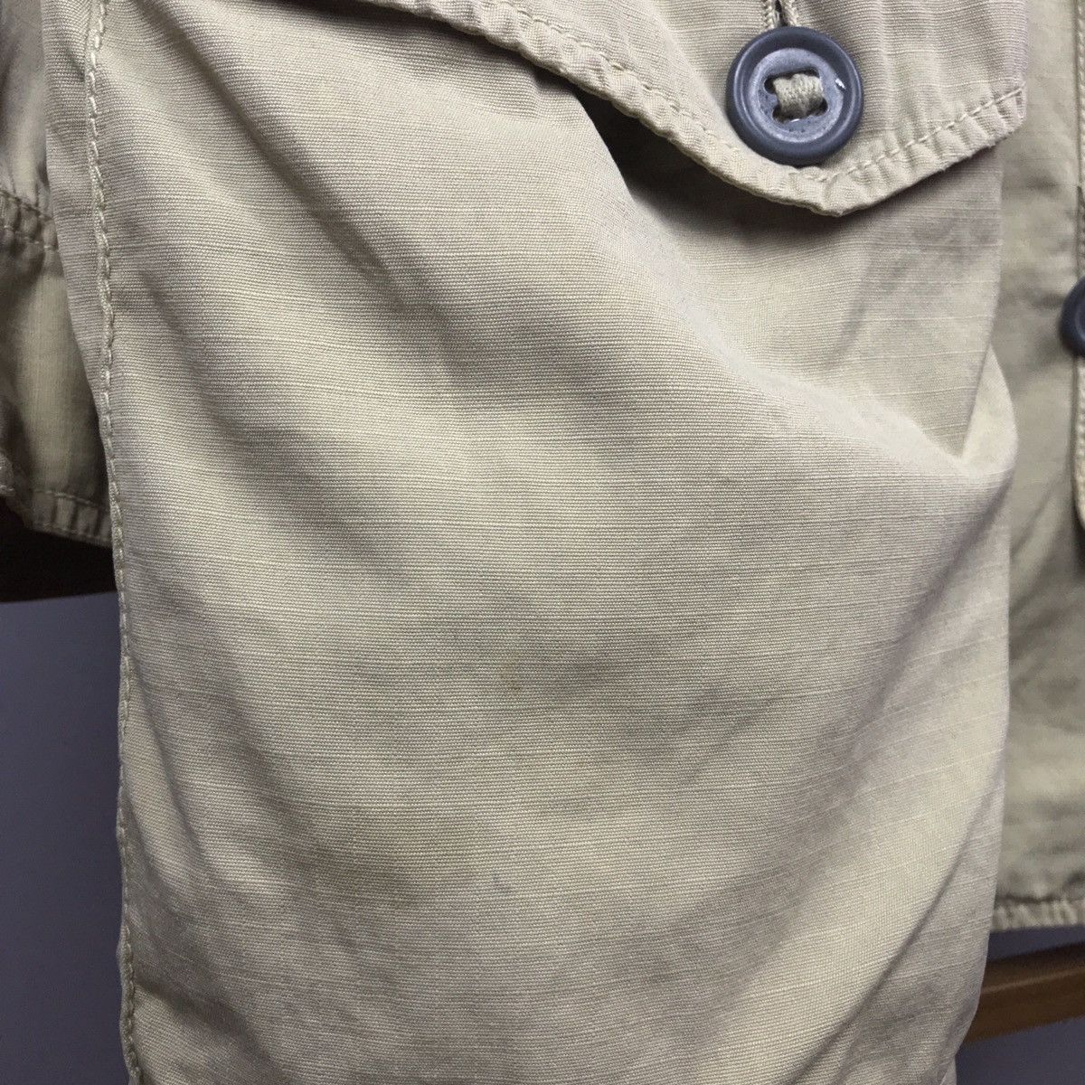 Designer × Vintage Blue System Slant Multi Pocket Military Parka Size US M / EU 48-50 / 2 - 15 Thumbnail