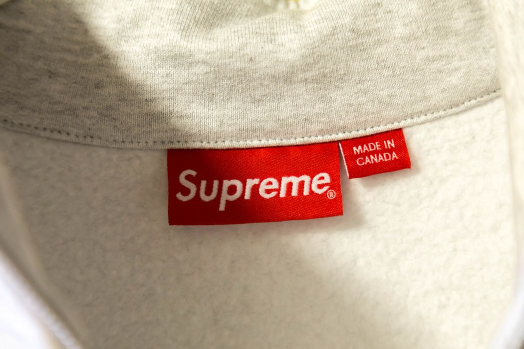 Supreme Sup Half-Zip Grey | Grailed