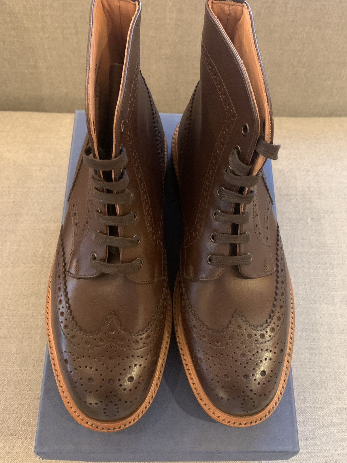 Sanders Cheltenham Derby Boots Grailed