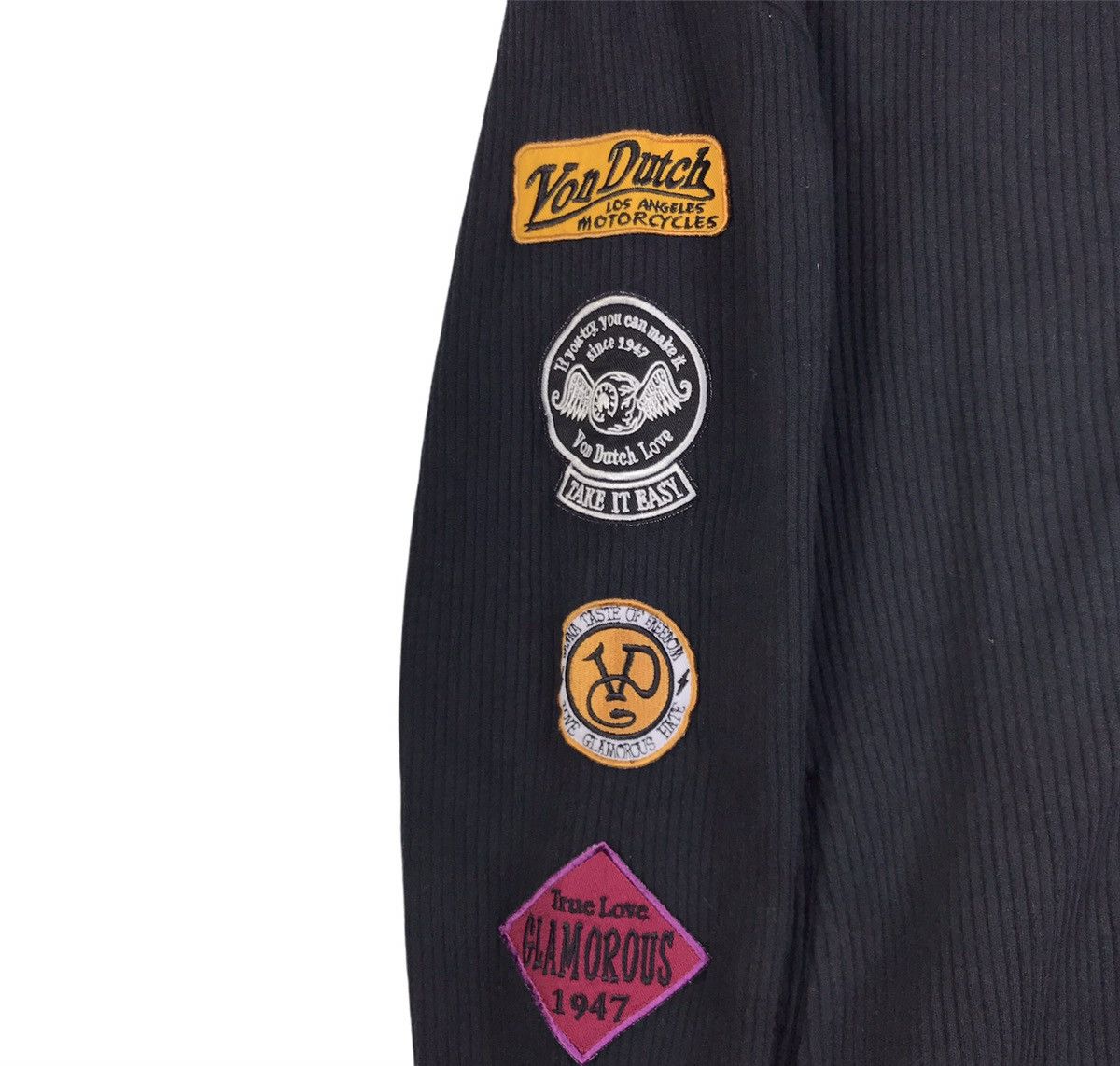 Von Dutch VON DUTCH Originator of Pinstriping Multi-Patch Track Jacket Size US M / EU 48-50 / 2 - 4 Thumbnail