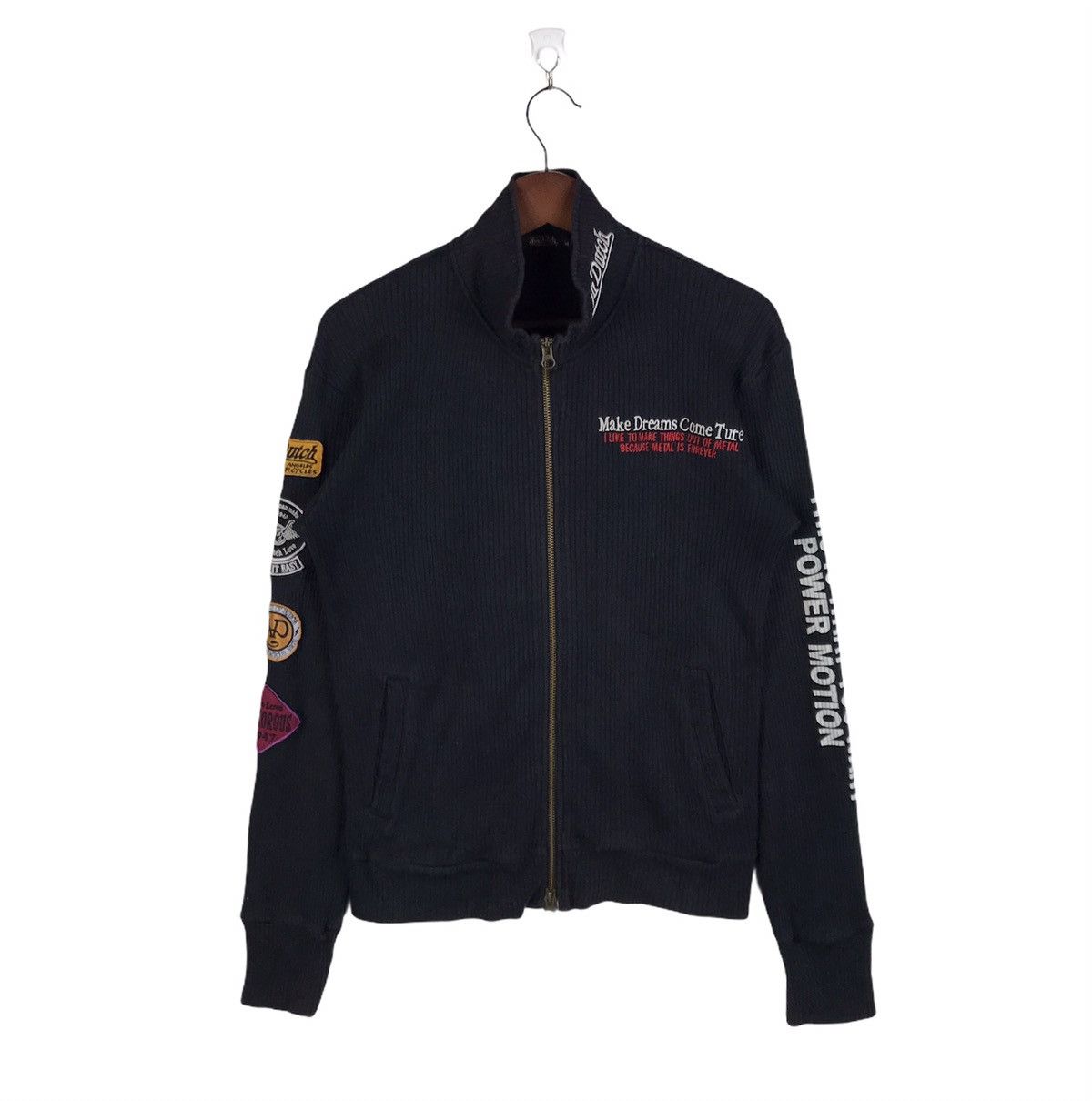 Von Dutch VON DUTCH Originator of Pinstriping Multi-Patch Track Jacket Size US M / EU 48-50 / 2 - 1 Thumbnail