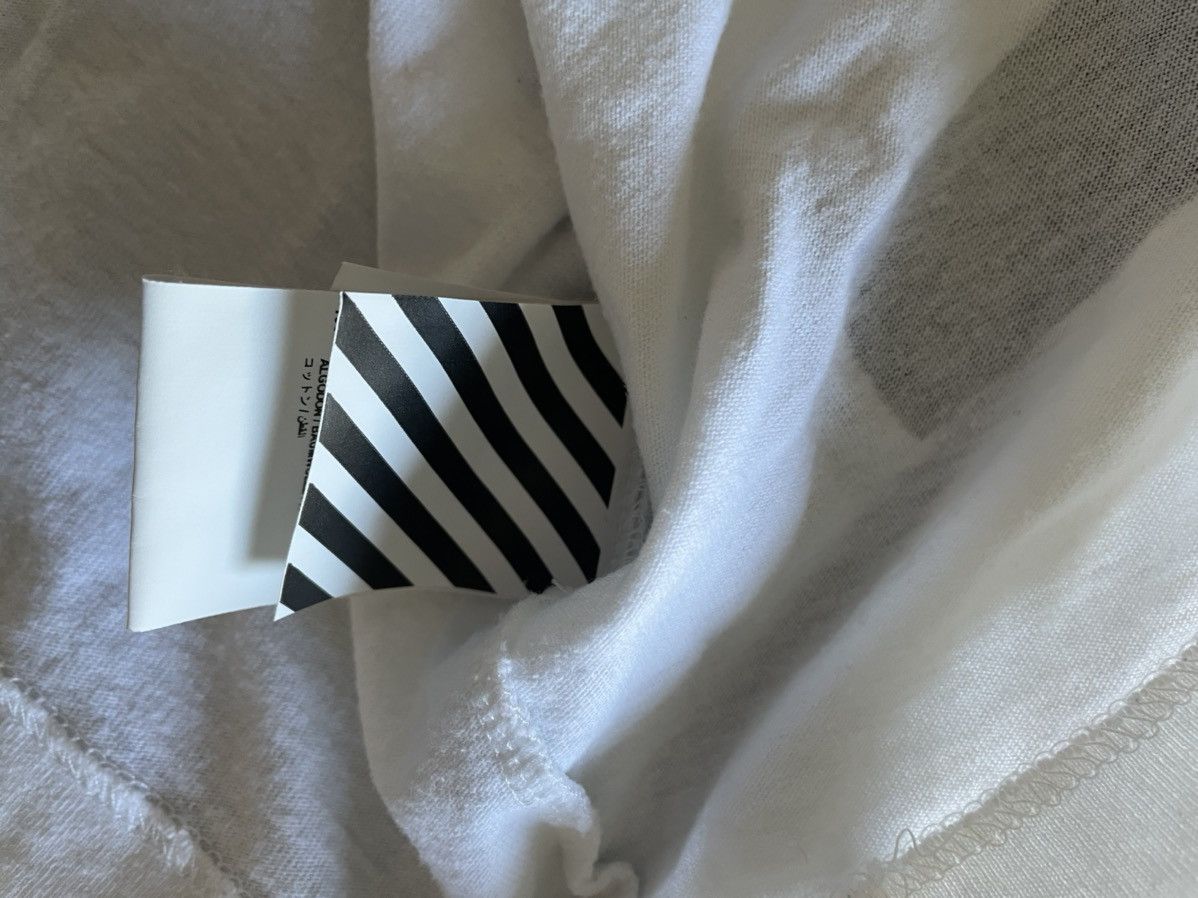 Off-White Off white diagonal brushed tee Size US S / EU 44-46 / 1 - 6 Thumbnail
