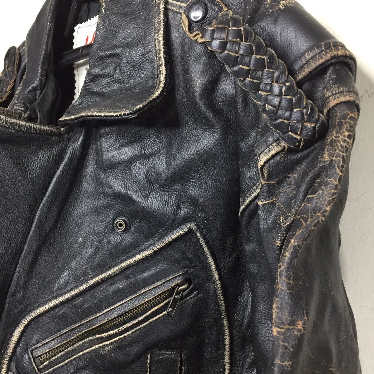 L.A. Roxx × Leather Jacket × Vintage L.A. ROXX Leather