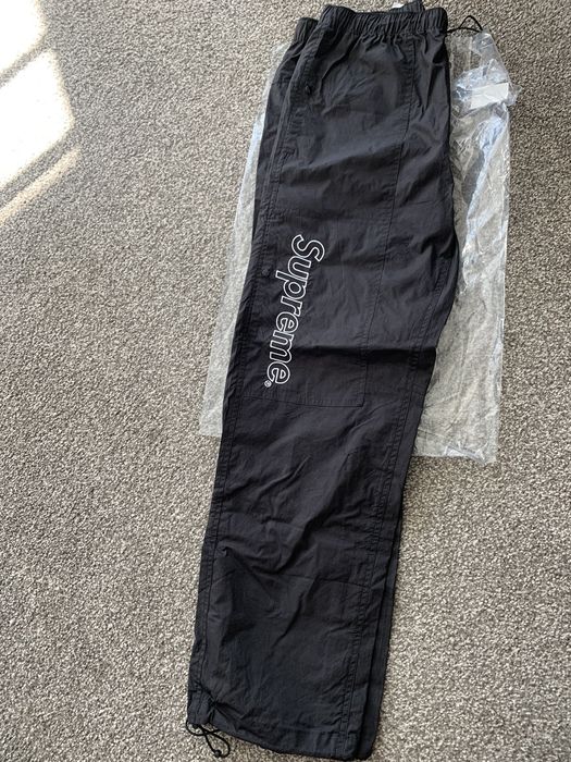 Supreme Supreme 2 Tone Cotton Cinch Pant Black Small | Grailed