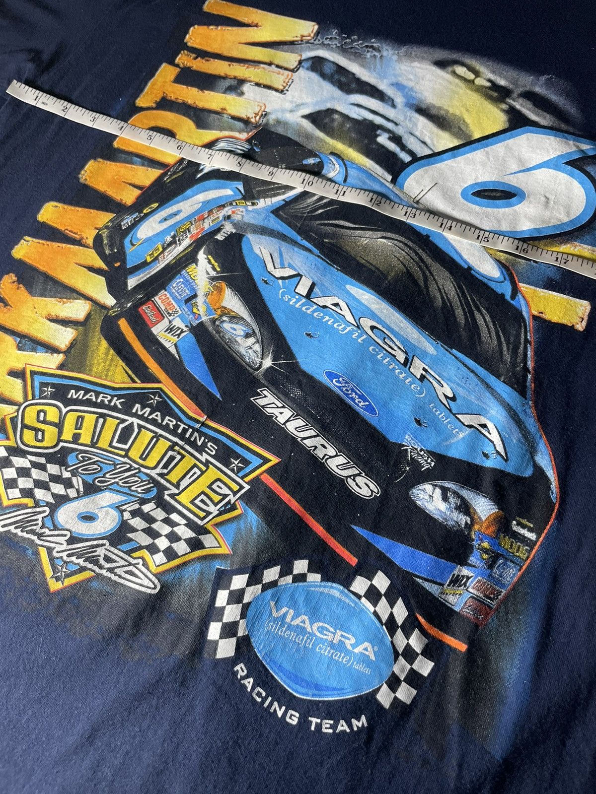 NASCAR × Vintage Vintage Nascar Mike Martin Tee Size US XL / EU 56 / 4 - 7 Thumbnail