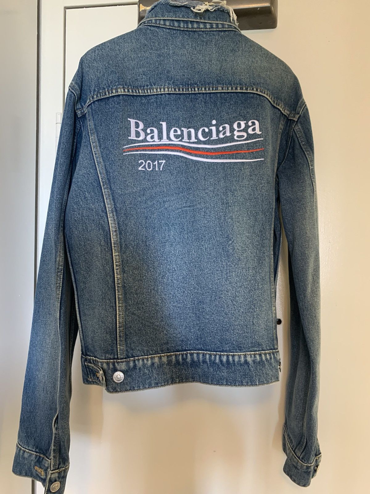 Balenciaga Balenciaga Denim Jacket 2017 | Grailed