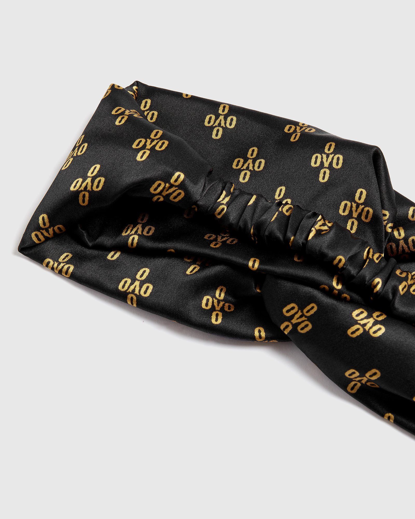 Drake OVO WMNS MONOGRAM SILK HEADBAND Size ONE SIZE - 3 Thumbnail