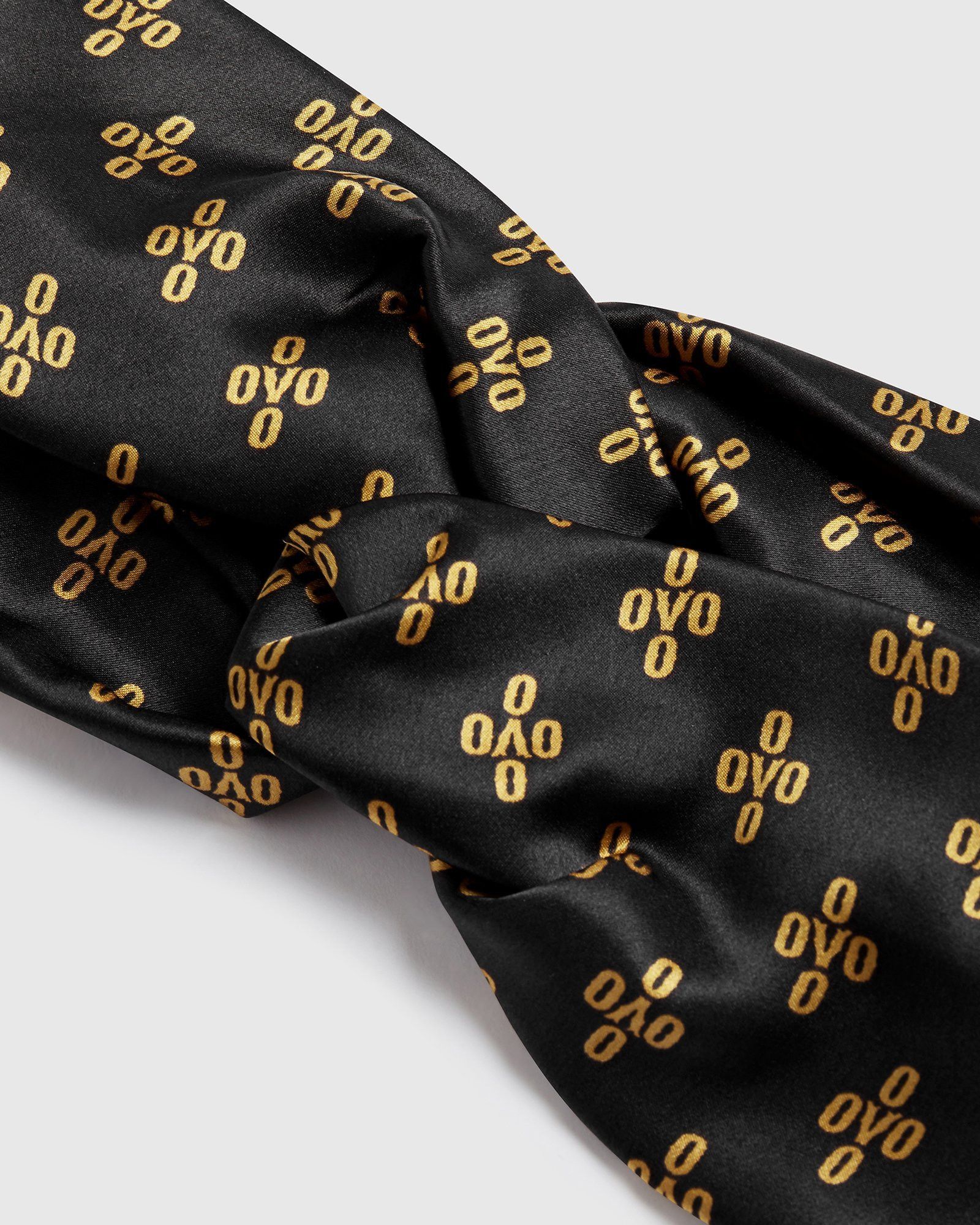 Drake OVO WMNS MONOGRAM SILK HEADBAND Size ONE SIZE - 2 Thumbnail