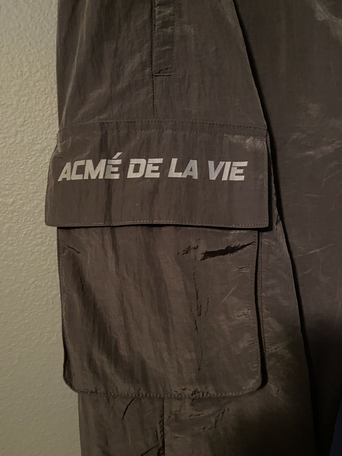 Acme Clothing × Japanese Brand ACMÉ DE LA VIE STRING CARGO PANTS Size US 32 / EU 48 - 4 Thumbnail