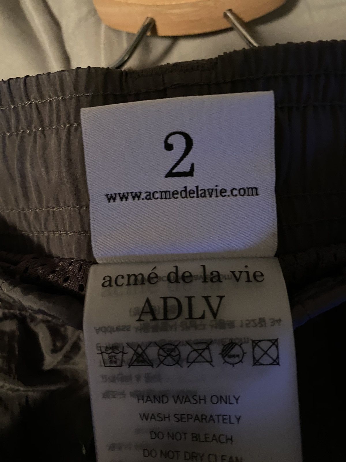Acme Clothing × Japanese Brand ACMÉ DE LA VIE STRING CARGO PANTS Size US 32 / EU 48 - 6 Thumbnail