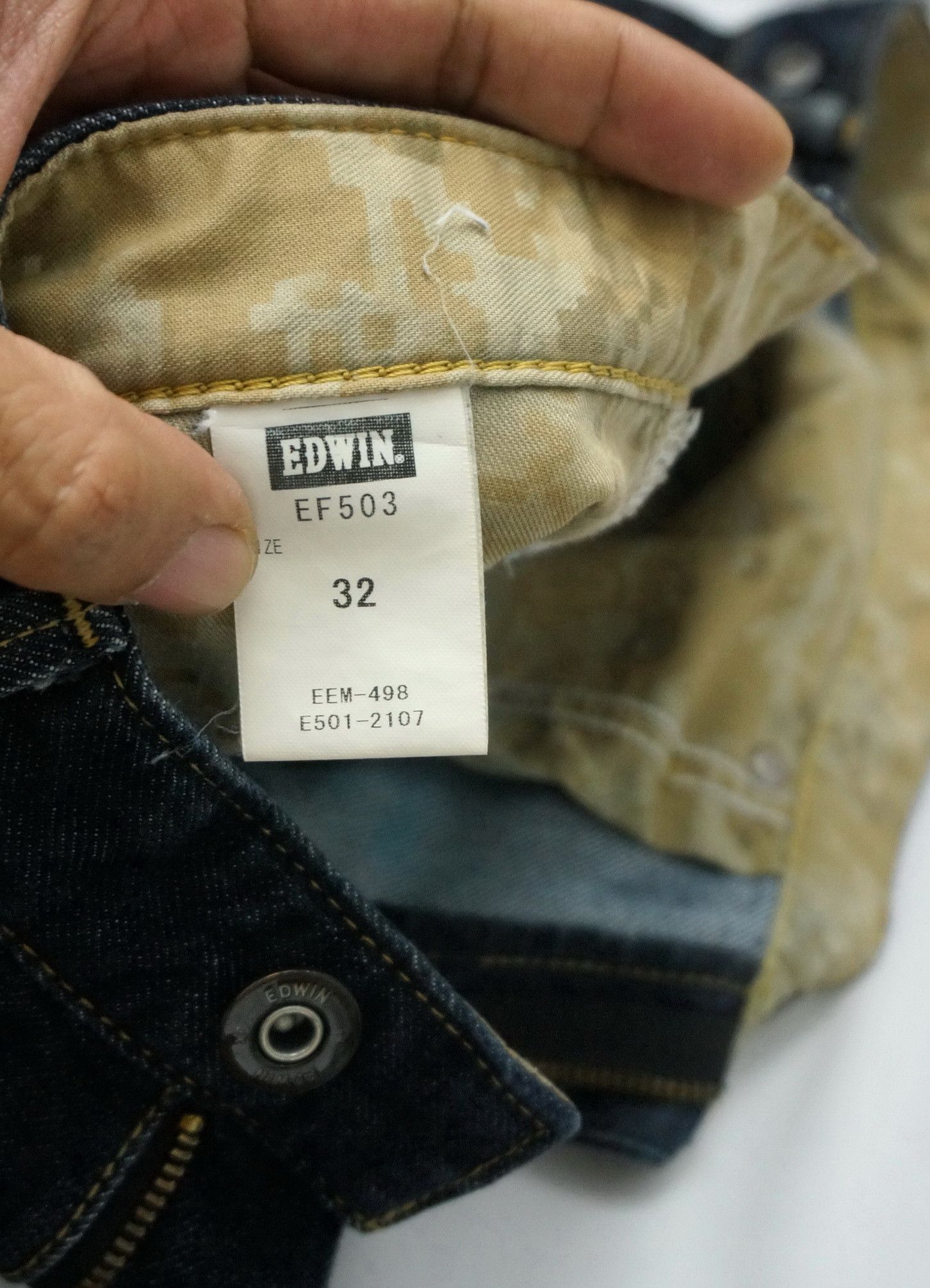 Edwin Japan EDWIN E-FUNCTION Curvy Leg Made In Japan Jeans DHL Size US 32 / EU 48 - 19 Thumbnail