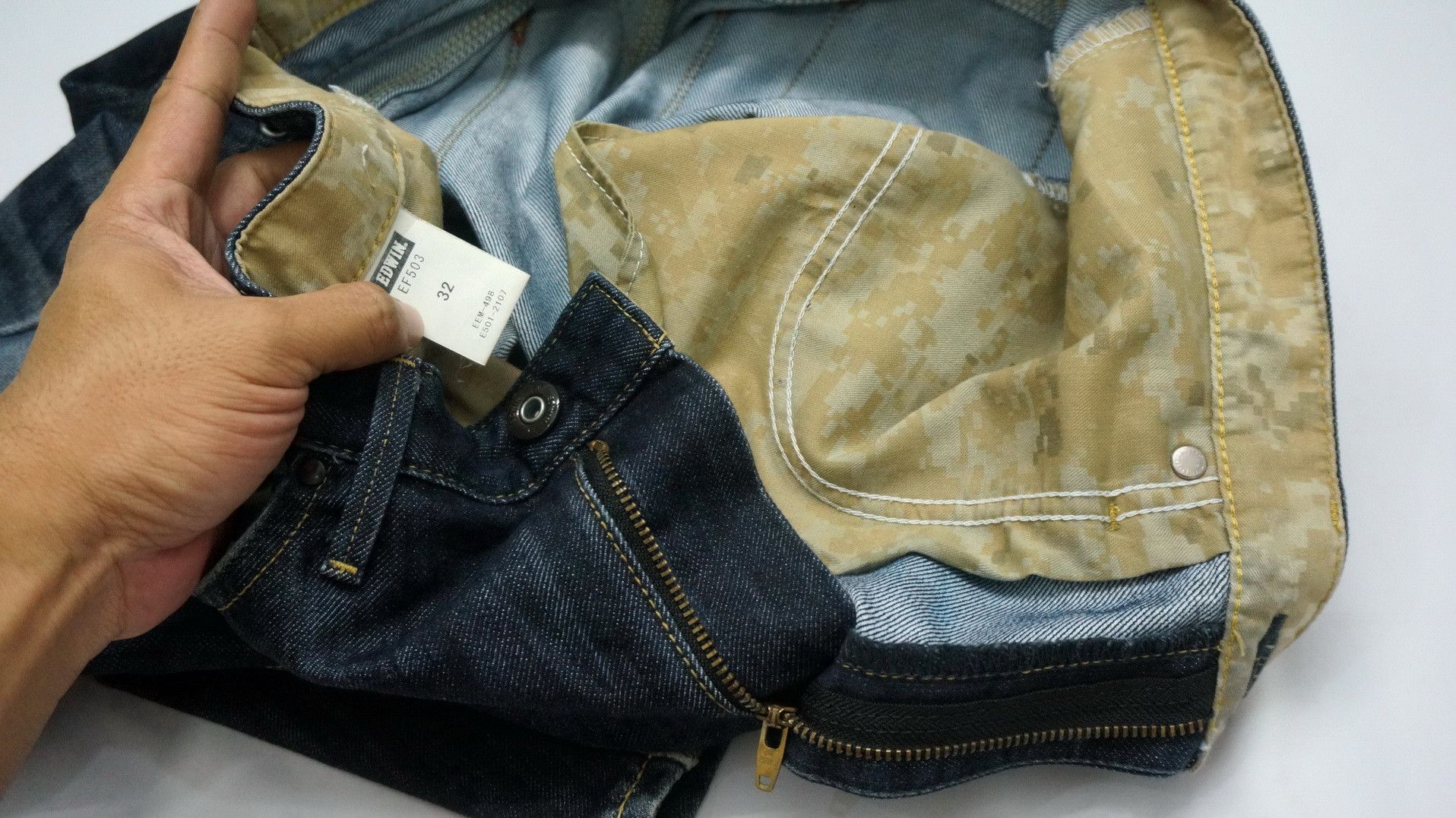 Edwin Japan EDWIN E-FUNCTION Curvy Leg Made In Japan Jeans DHL Size US 32 / EU 48 - 18 Thumbnail