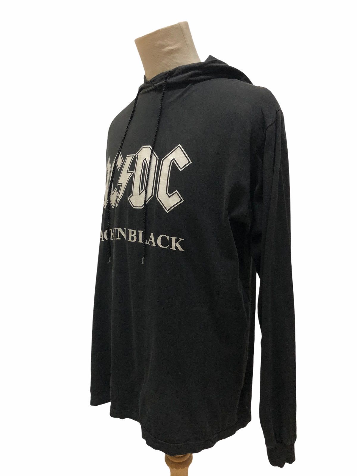 AC/DC Vintage 90's ACDC shirt band hoodies Size US L / EU 52-54 / 3 - 3 Thumbnail