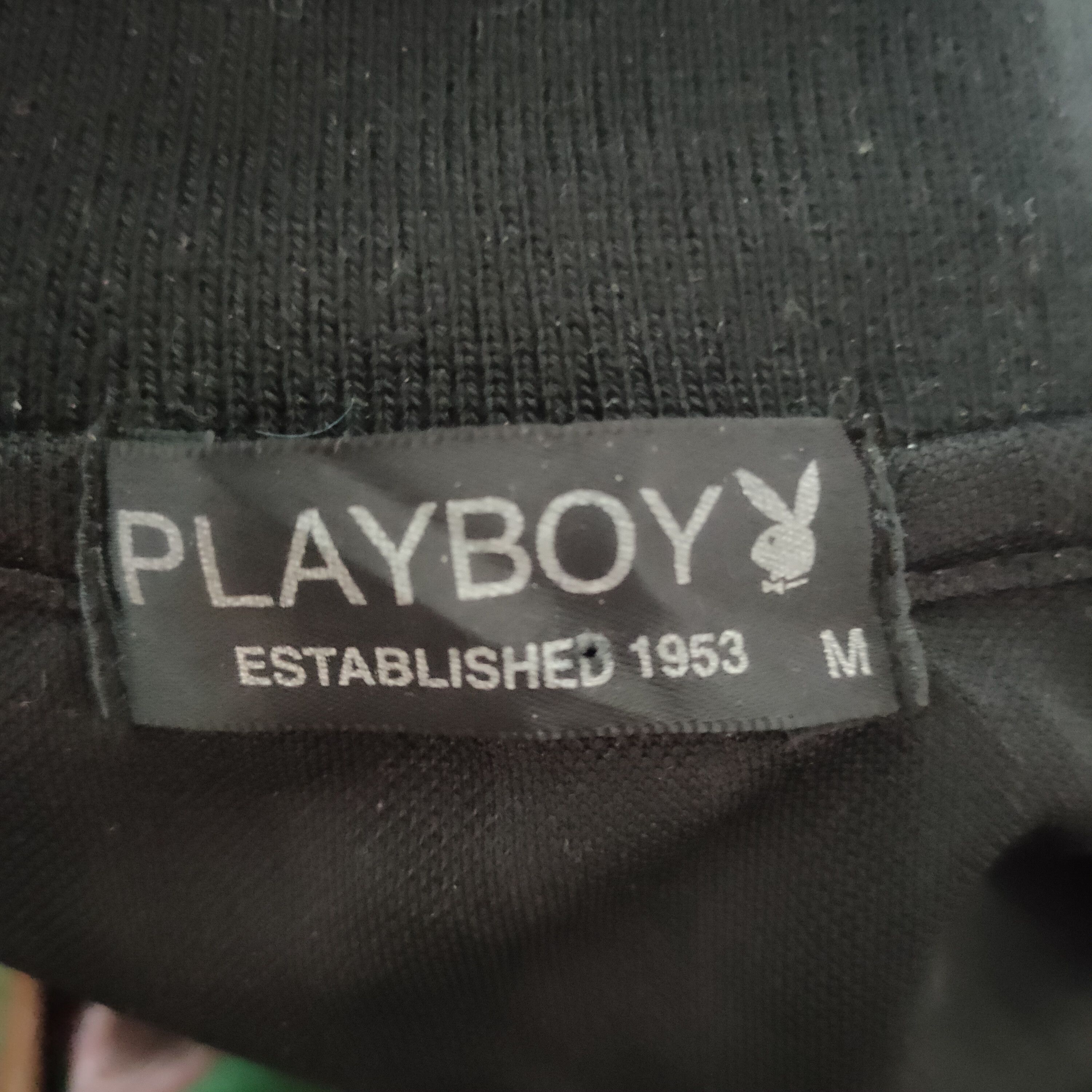 Playboy playboy sweater zipper jacket big logo stripes jacket Size US M / EU 48-50 / 2 - 5 Thumbnail