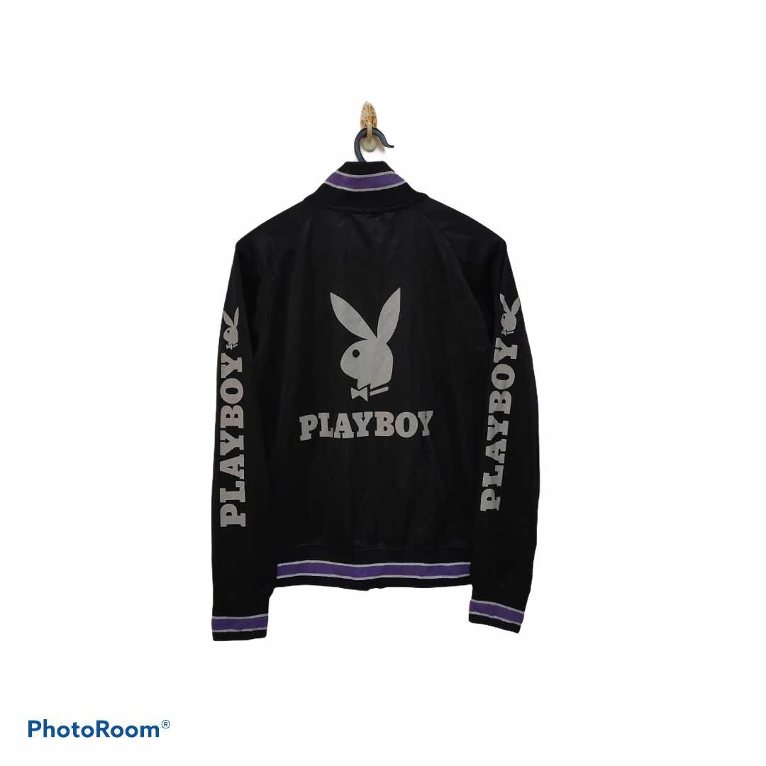 Playboy playboy sweater zipper jacket big logo stripes jacket Size US M / EU 48-50 / 2 - 1 Thumbnail