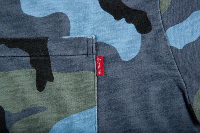 Supreme DS Supreme Pocket Blue Camo Tee OOTD FTP FOG CDG BAPE KITH Size US M / EU 48-50 / 2 - 3 Thumbnail