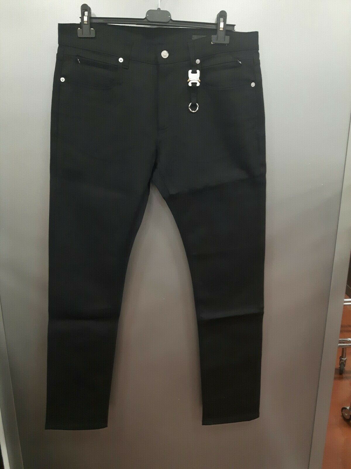 Pre-owned Alyx Classic Denim With Keychain In Black