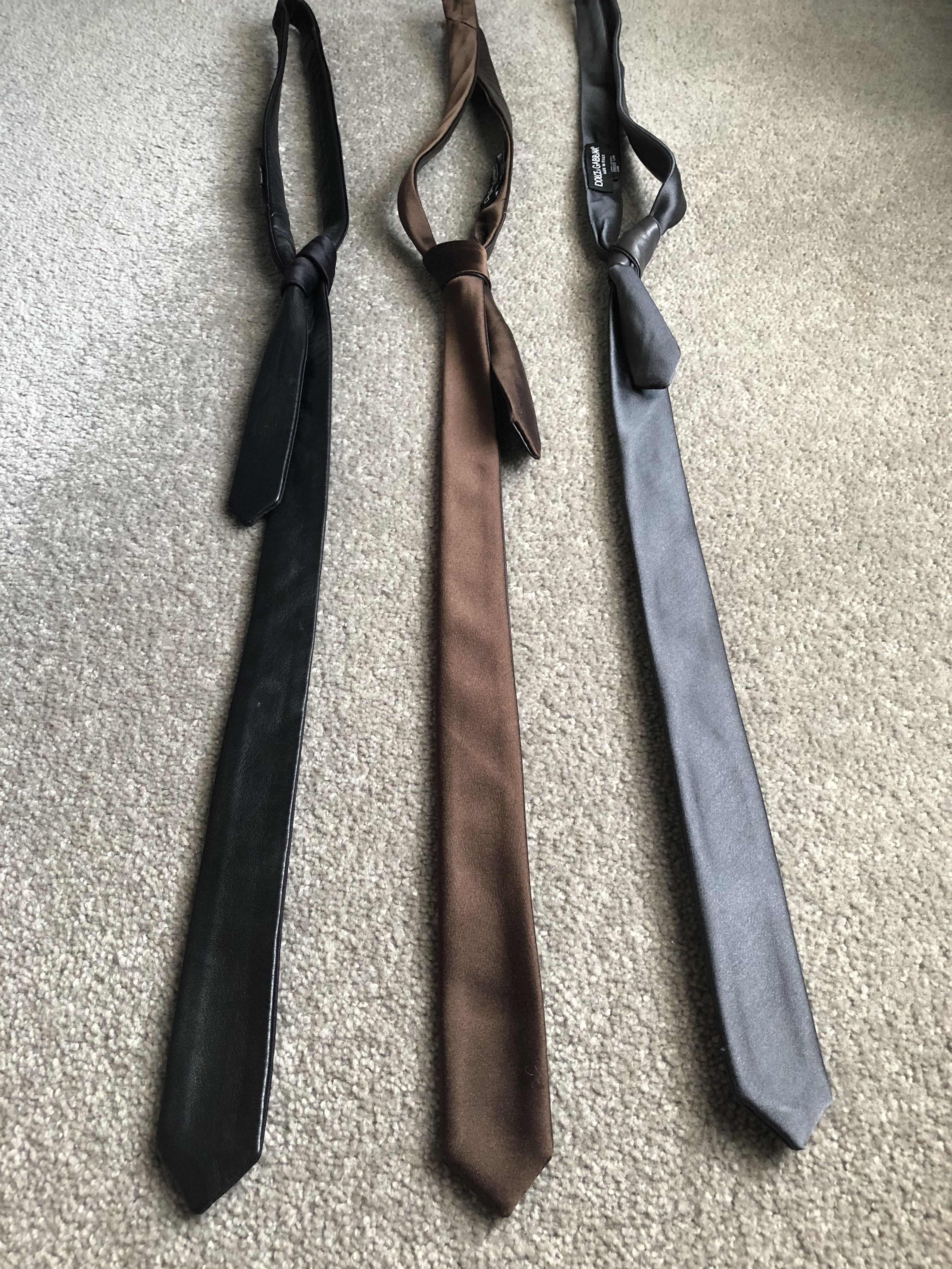 Dolce & Gabbana Rare Dolce & Gabbana Tie Size ONE SIZE - 1 Thumbnail