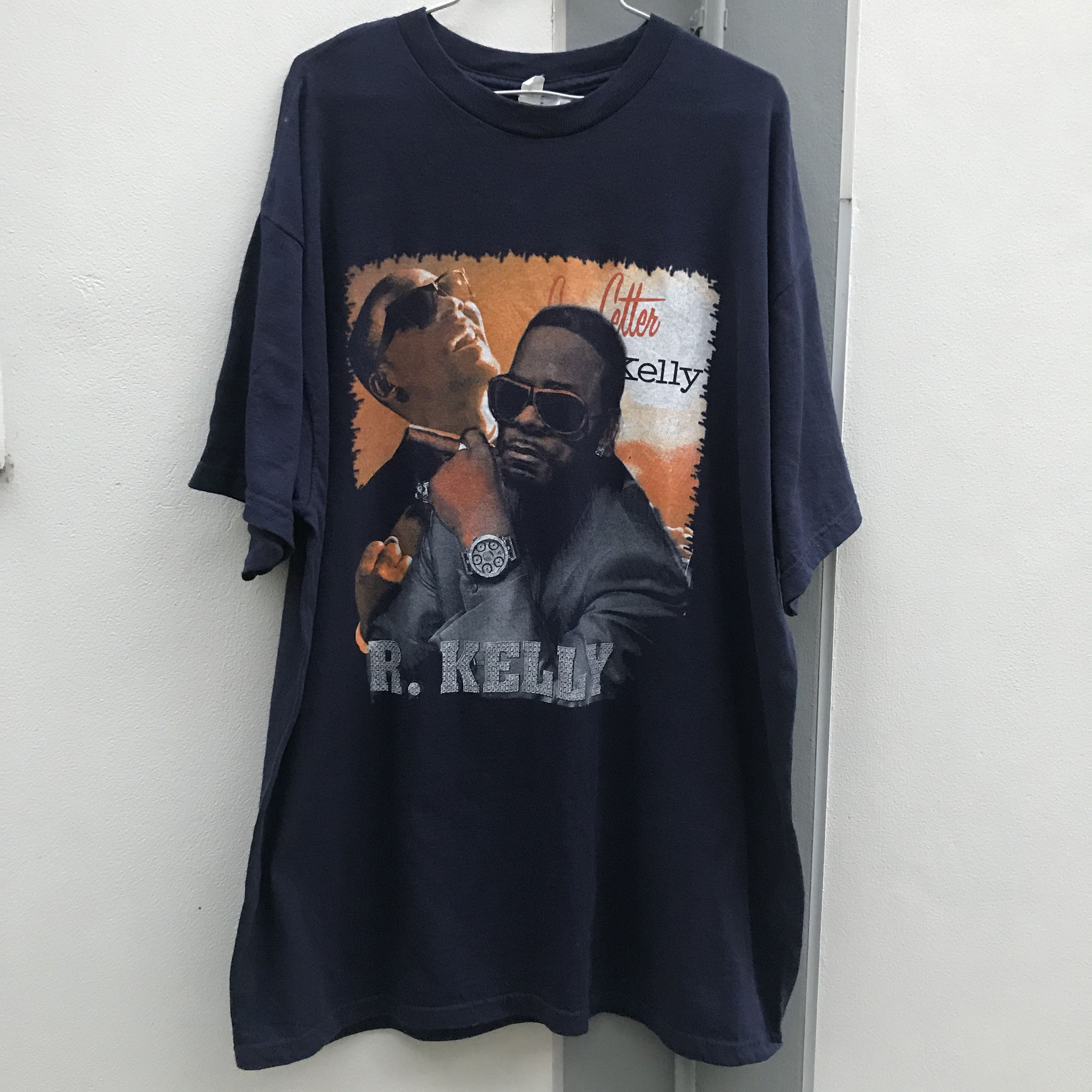 Rap Tees Vintage Y2K R. Kelly Promo Tee R&B Hiphop Soul Gospel Jay-Z Size US XL / EU 56 / 4 - 1 Thumbnail