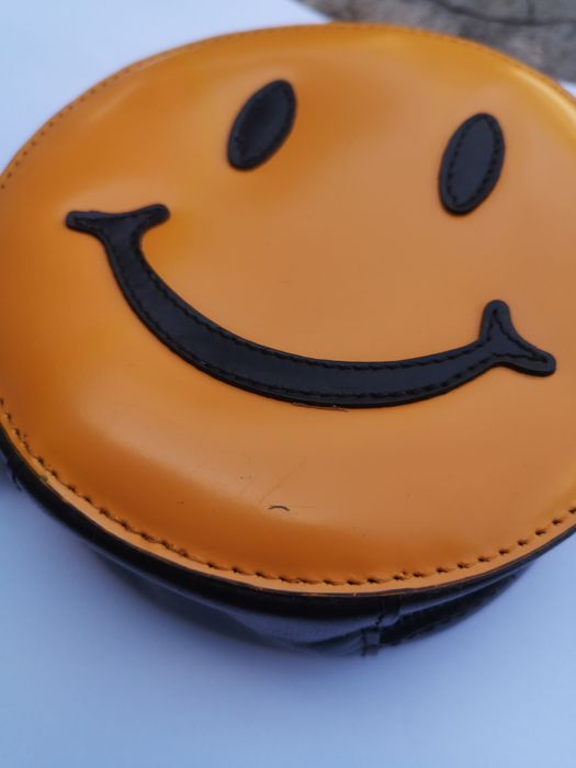 Moschino smiley face online bag