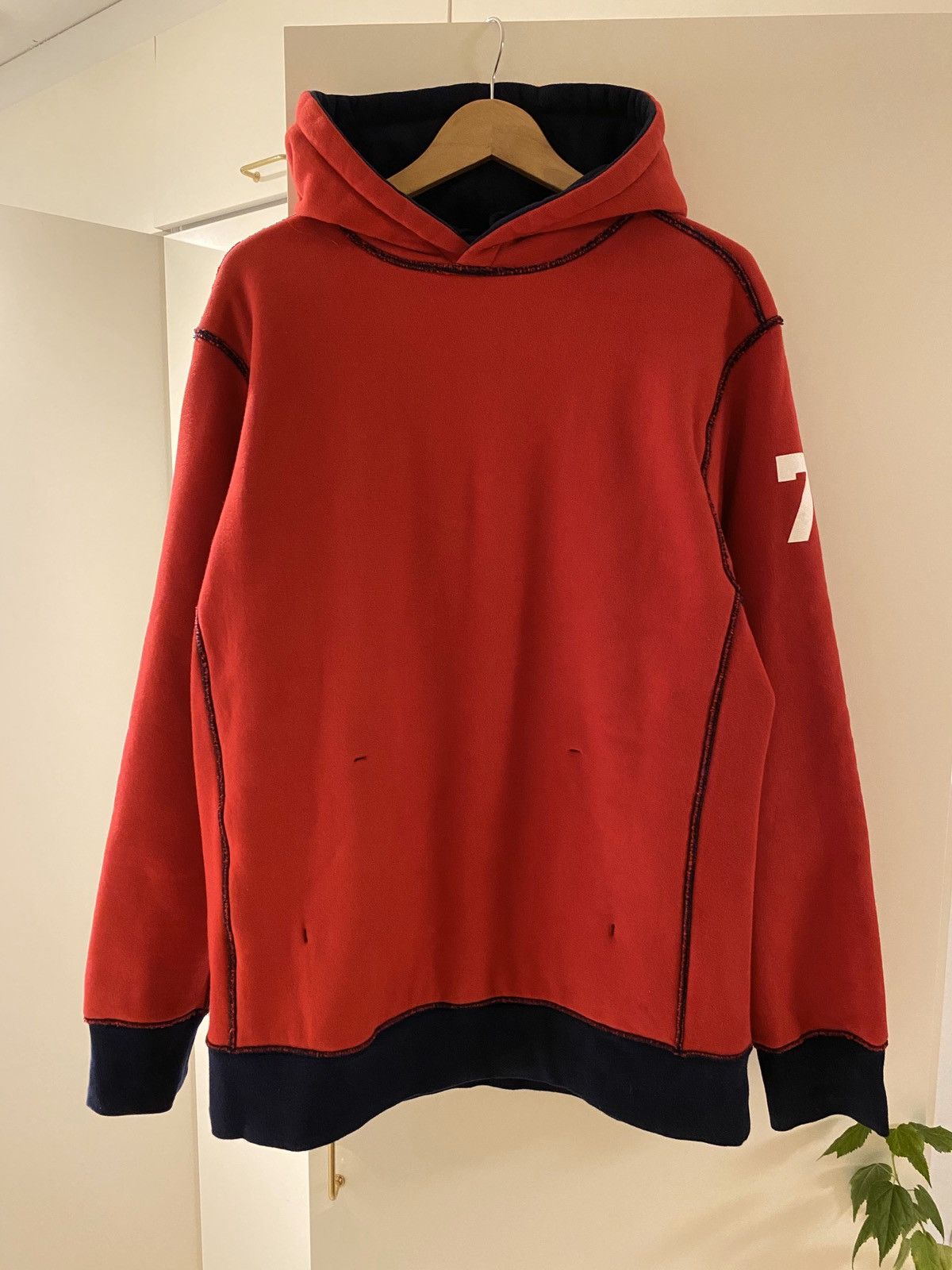 Noah Noah Heavyweight Reversible Hoodie Two Face Sweatshirt | Grailed