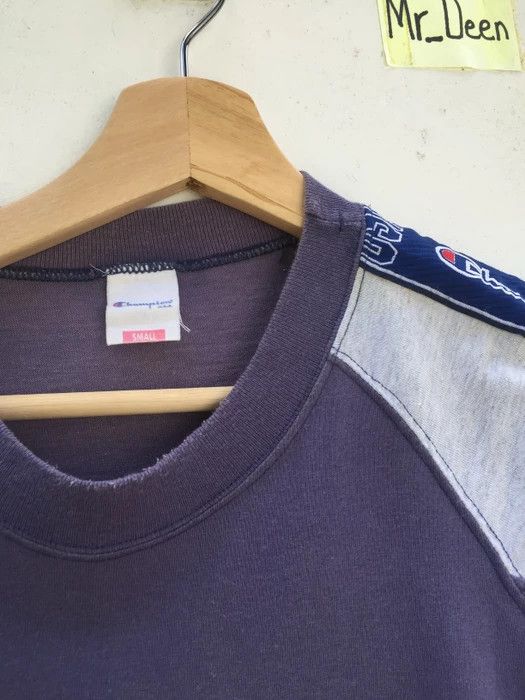 Champion Vintage 90s Champion U.S.A Side Tape T shirt Size US S / EU 44-46 / 1 - 7 Thumbnail