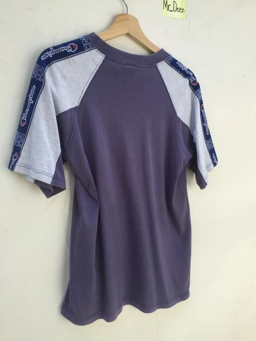 Champion Vintage 90s Champion U.S.A Side Tape T shirt Size US S / EU 44-46 / 1 - 10 Thumbnail