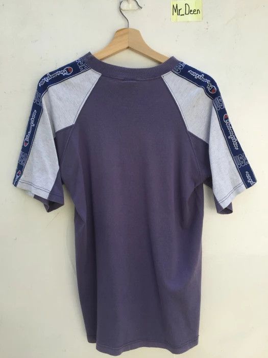 Champion Vintage 90s Champion U.S.A Side Tape T shirt Size US S / EU 44-46 / 1 - 9 Thumbnail