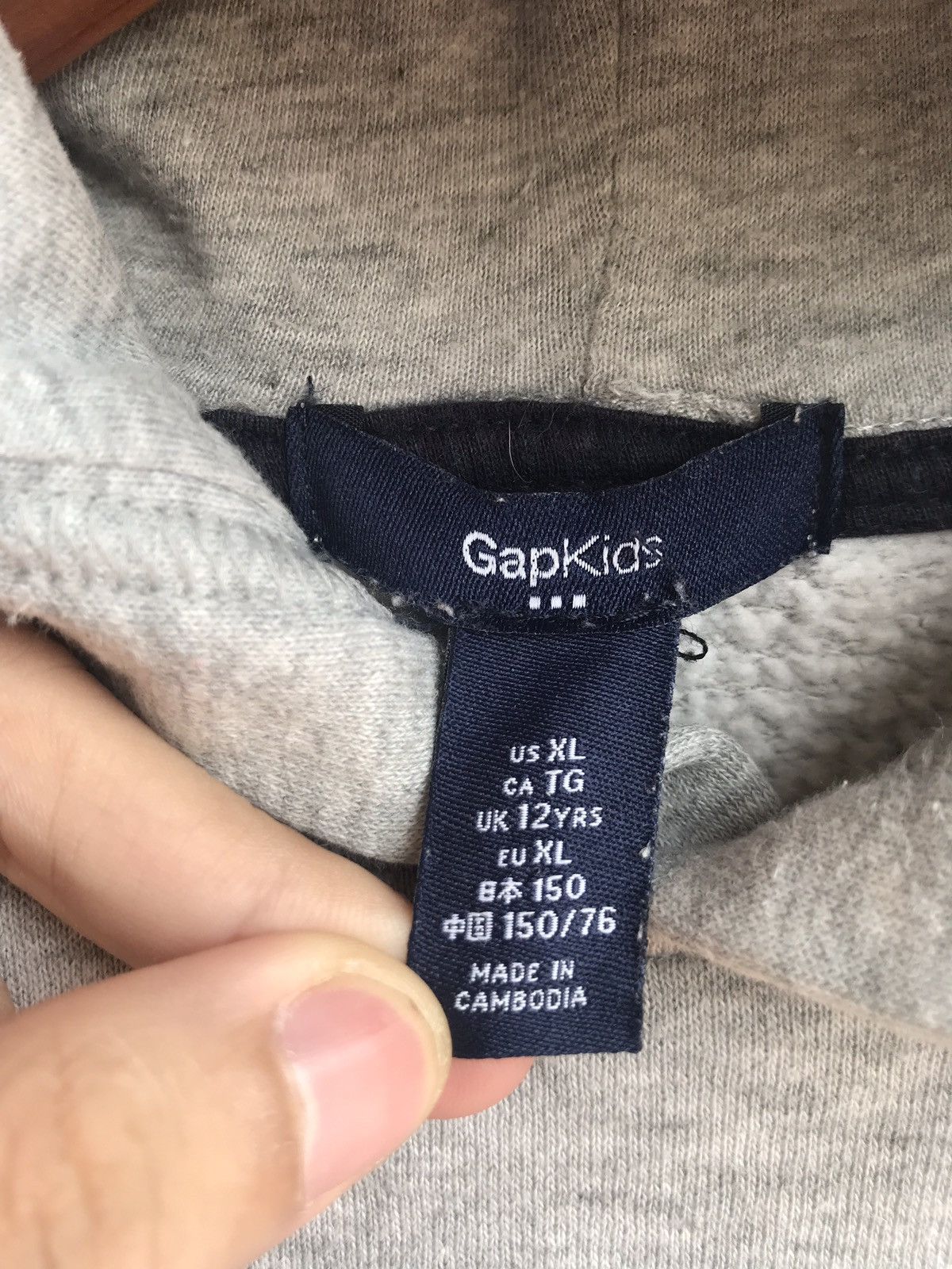 Gap gap embroidery hoodie Size US XL / EU 56 / 4 - 3 Thumbnail