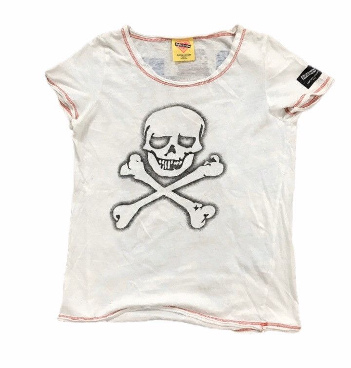 Other Super Lovers Skull Printed Logo Roundneck T Shirt Size US M / EU 48-50 / 2 - 1 Thumbnail