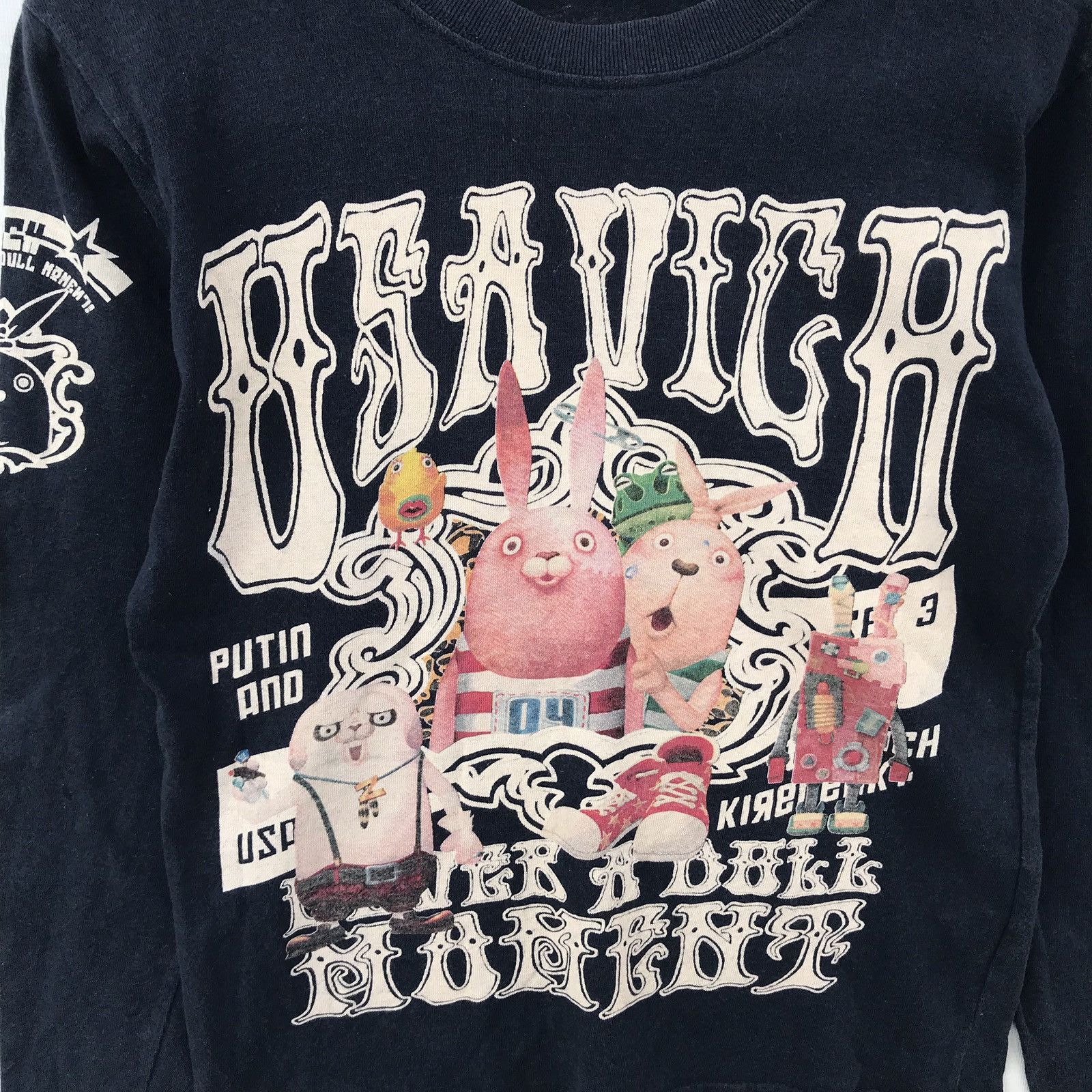 Mtv Mtv Usavich Long Sleeve T Shirt Big Printed Logo Size US M / EU 48-50 / 2 - 3 Thumbnail