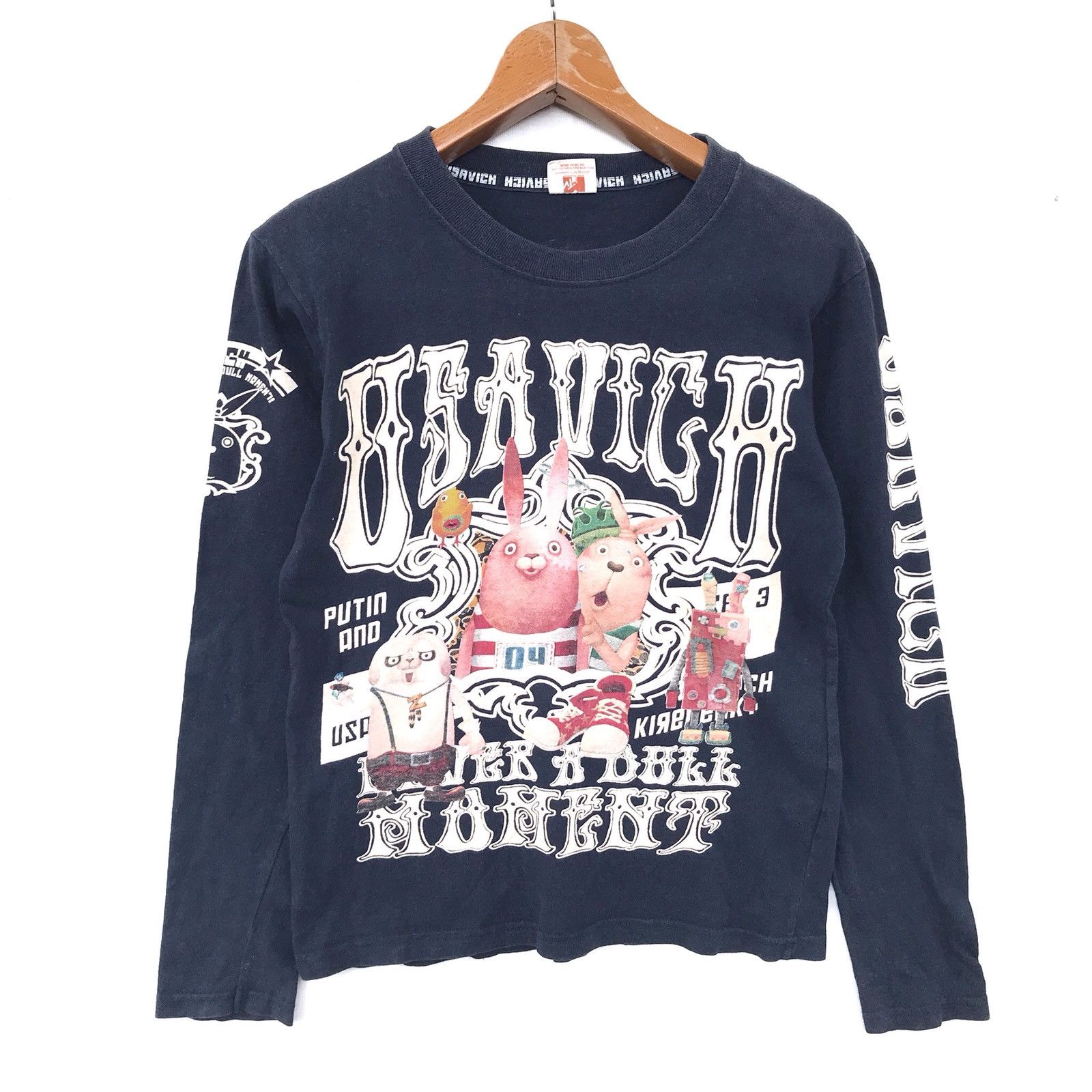Mtv Mtv Usavich Long Sleeve T Shirt Big Printed Logo Size US M / EU 48-50 / 2 - 1 Thumbnail