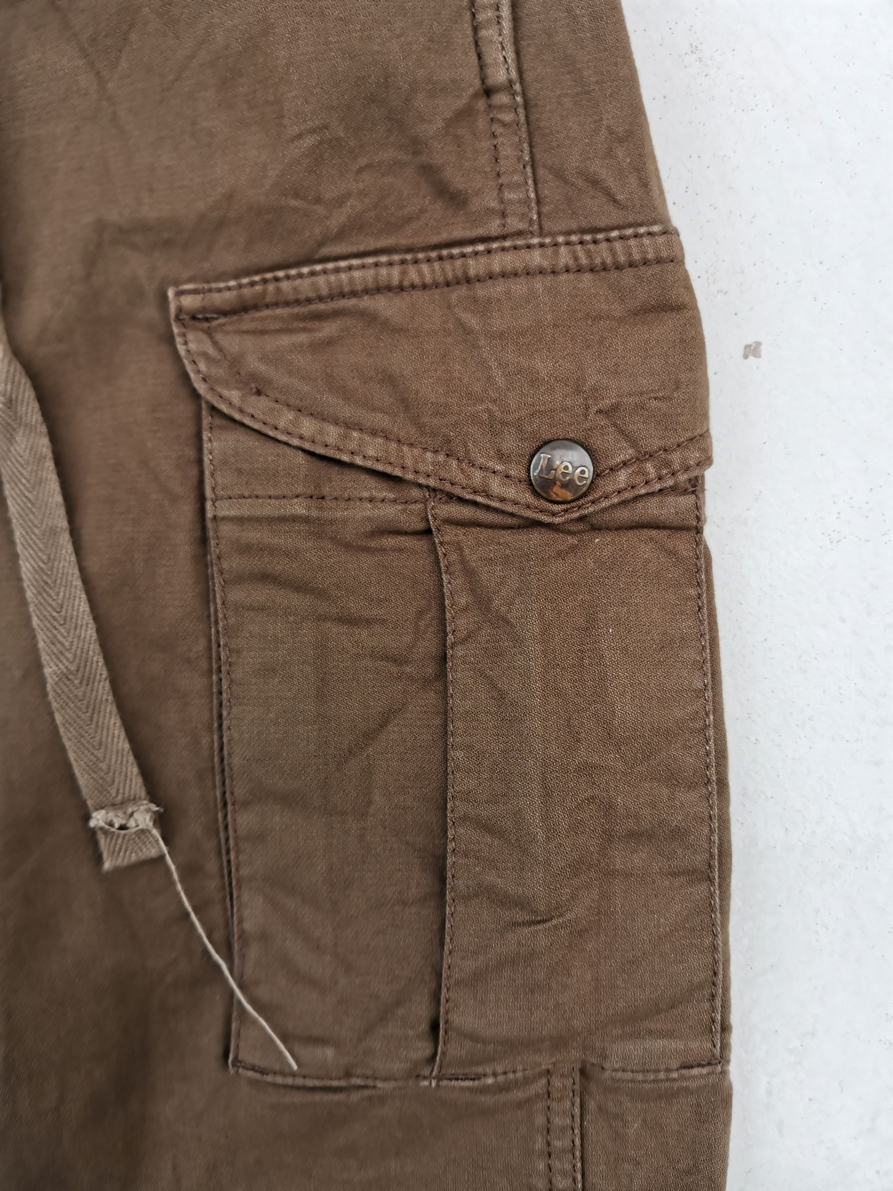 Lee Rare Lee Tactical Cargo Multipocket Pants Size US 33 - 11 Thumbnail