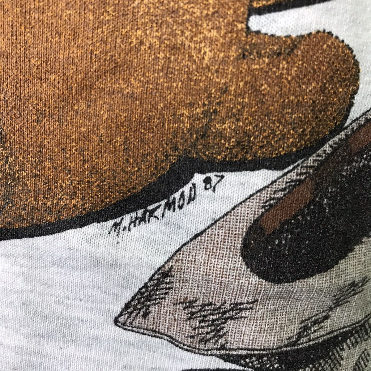Vintage Vintage 87 Bear With Me Calardo Big Logo Crewneck Tshirt Size US M / EU 48-50 / 2 - 6 Thumbnail