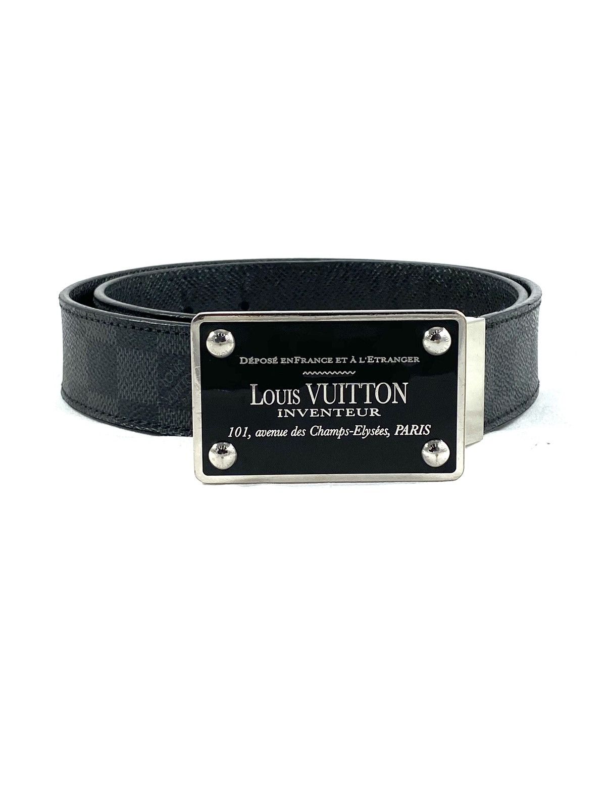 ceinture louis vuitton m9632 inventeur reversible