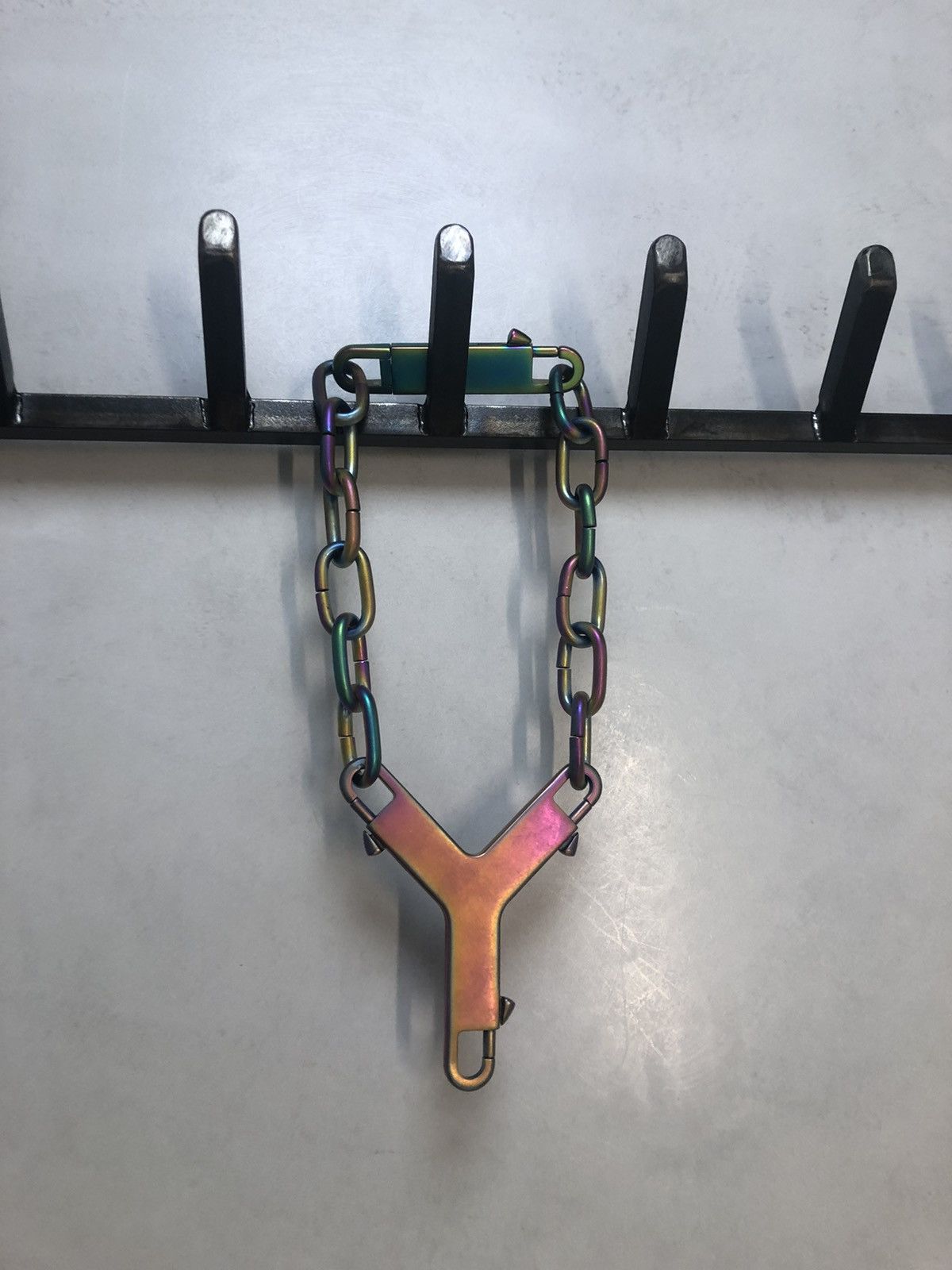 Rick Owens Ss20 cerberus choker in irise tecuatl | Grailed