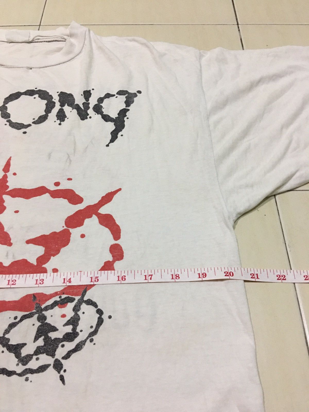 Band Tees Rare Vintage Prong distressed european tour 90 thrash shirt Size US L / EU 52-54 / 3 - 11 Thumbnail