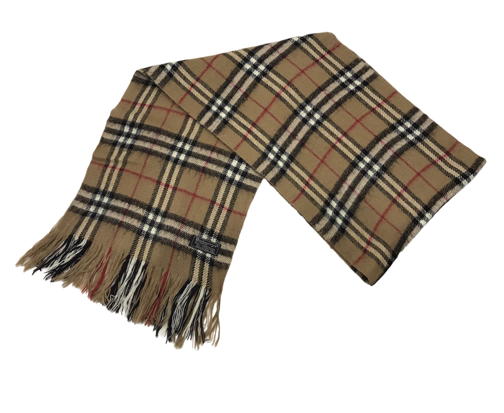Burberry ❌Last Drop❌Burberry Nova Check Scarf/Muffler Wool Size ONE SIZE - 1 Thumbnail