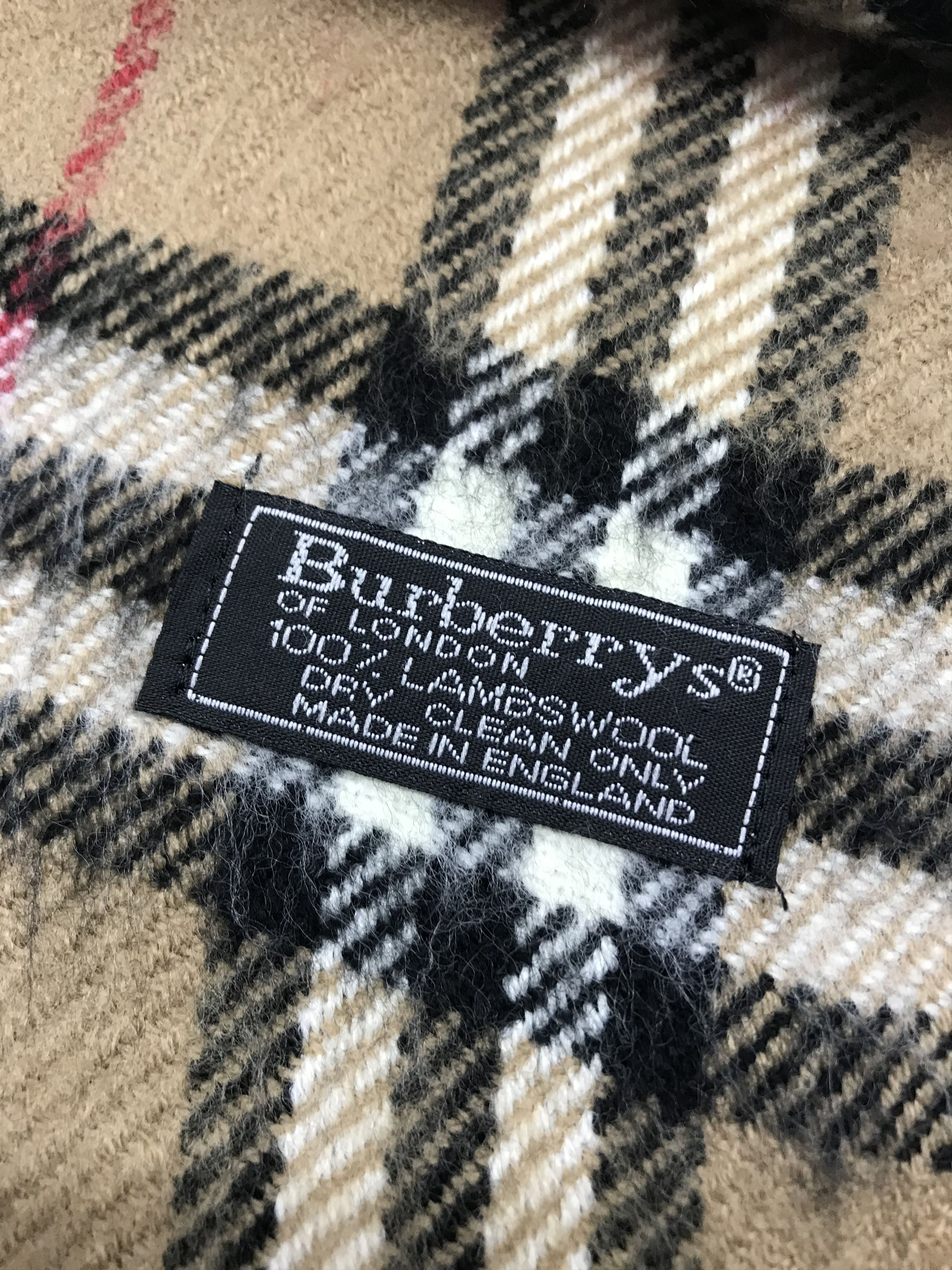 Burberry ❌Last Drop❌Burberry Nova Check Scarf/Muffler Wool Size ONE SIZE - 5 Thumbnail