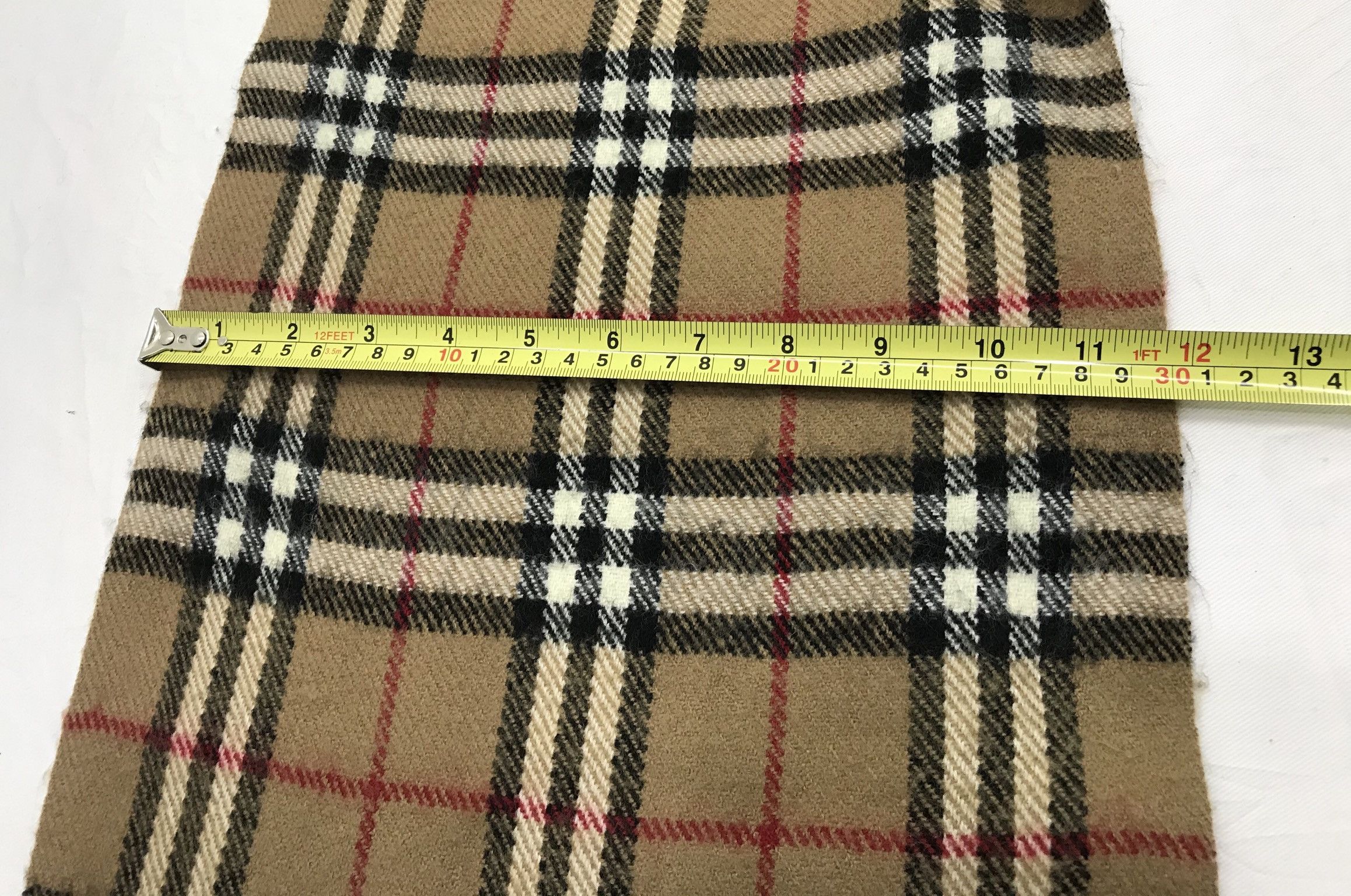 Burberry ❌Last Drop❌Burberry Nova Check Scarf/Muffler Wool Size ONE SIZE - 6 Thumbnail