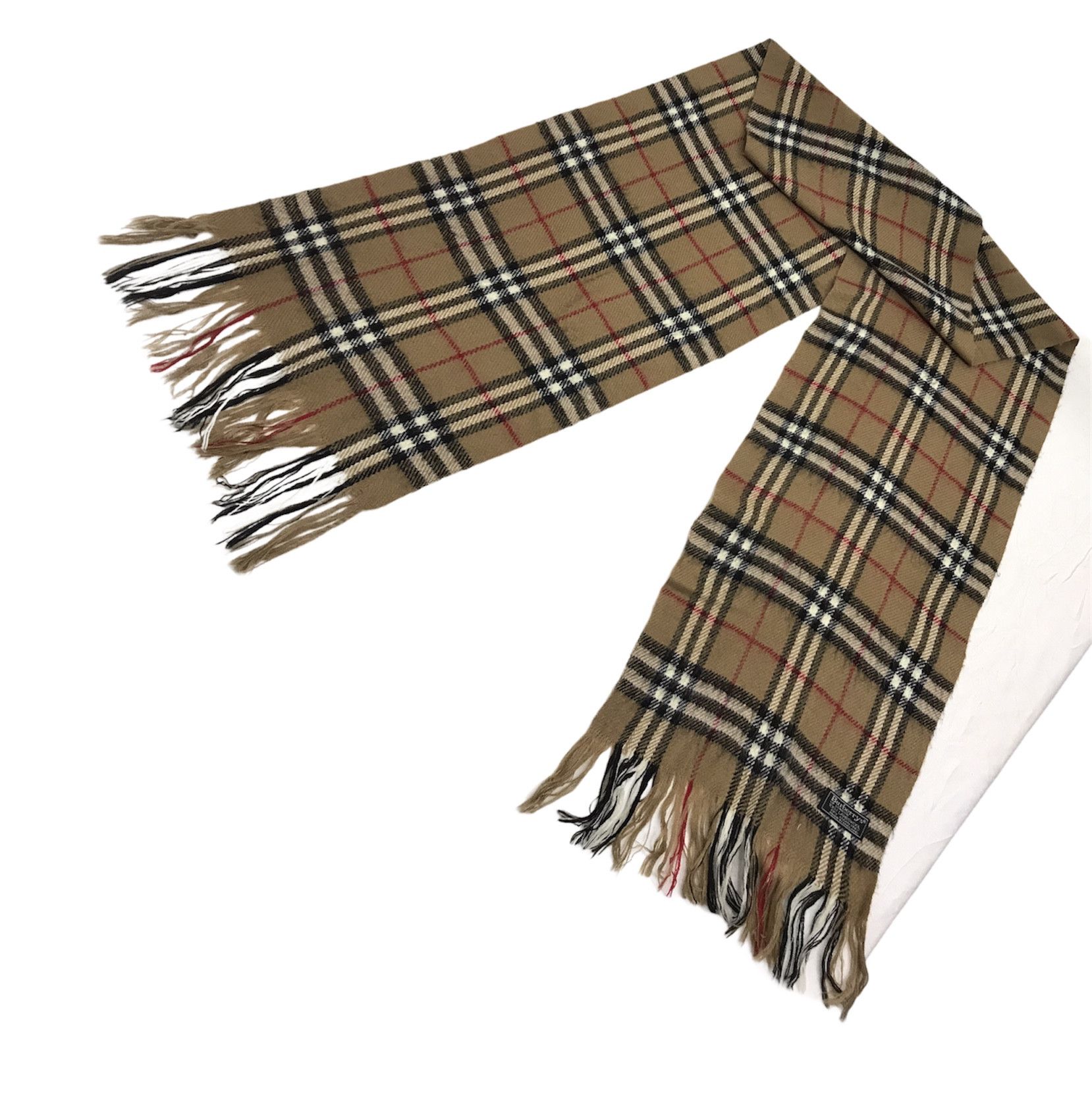 Burberry ❌Last Drop❌Burberry Nova Check Scarf/Muffler Wool Size ONE SIZE - 2 Thumbnail