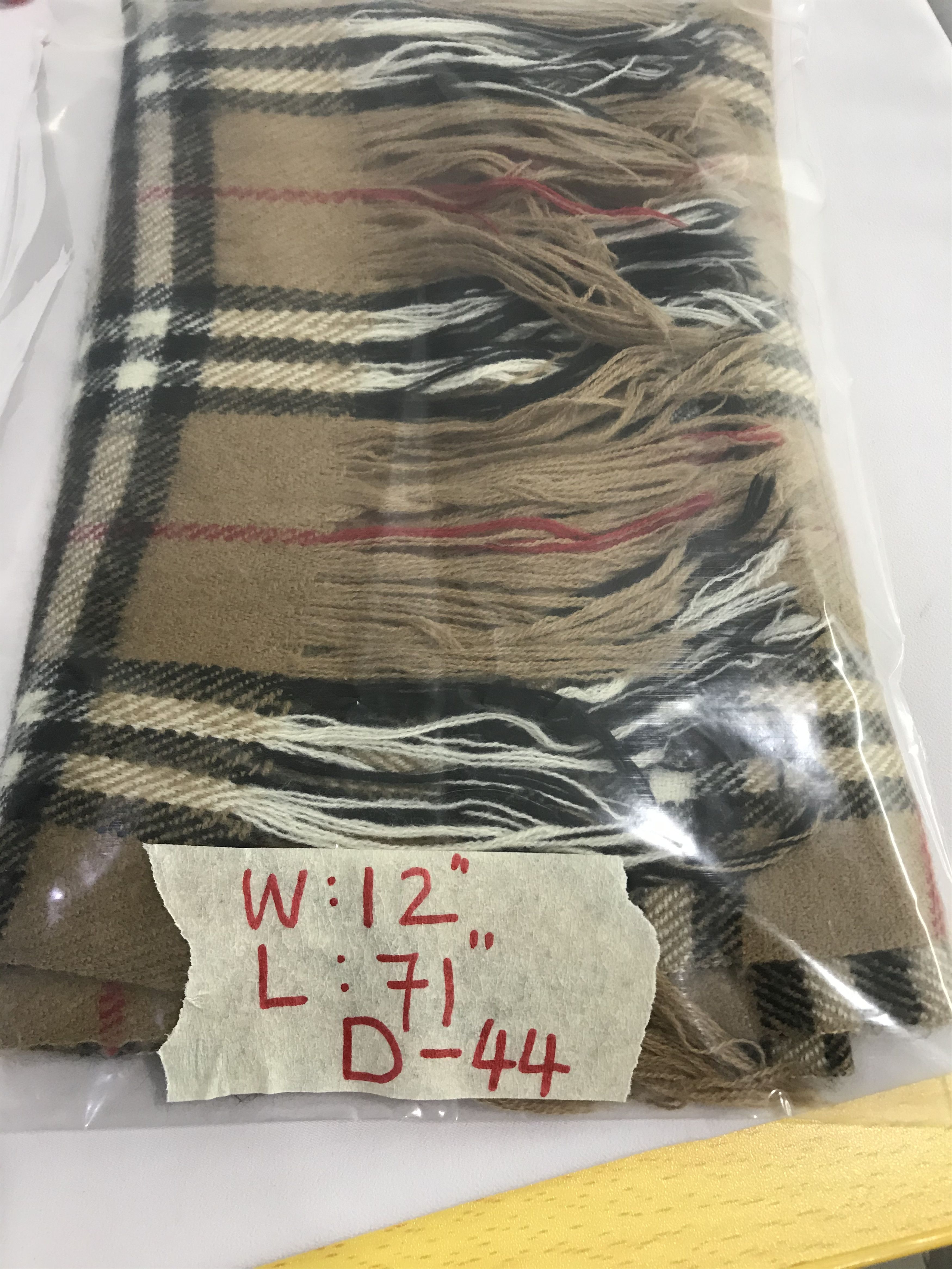 Burberry ❌Last Drop❌Burberry Nova Check Scarf/Muffler Wool Size ONE SIZE - 7 Thumbnail