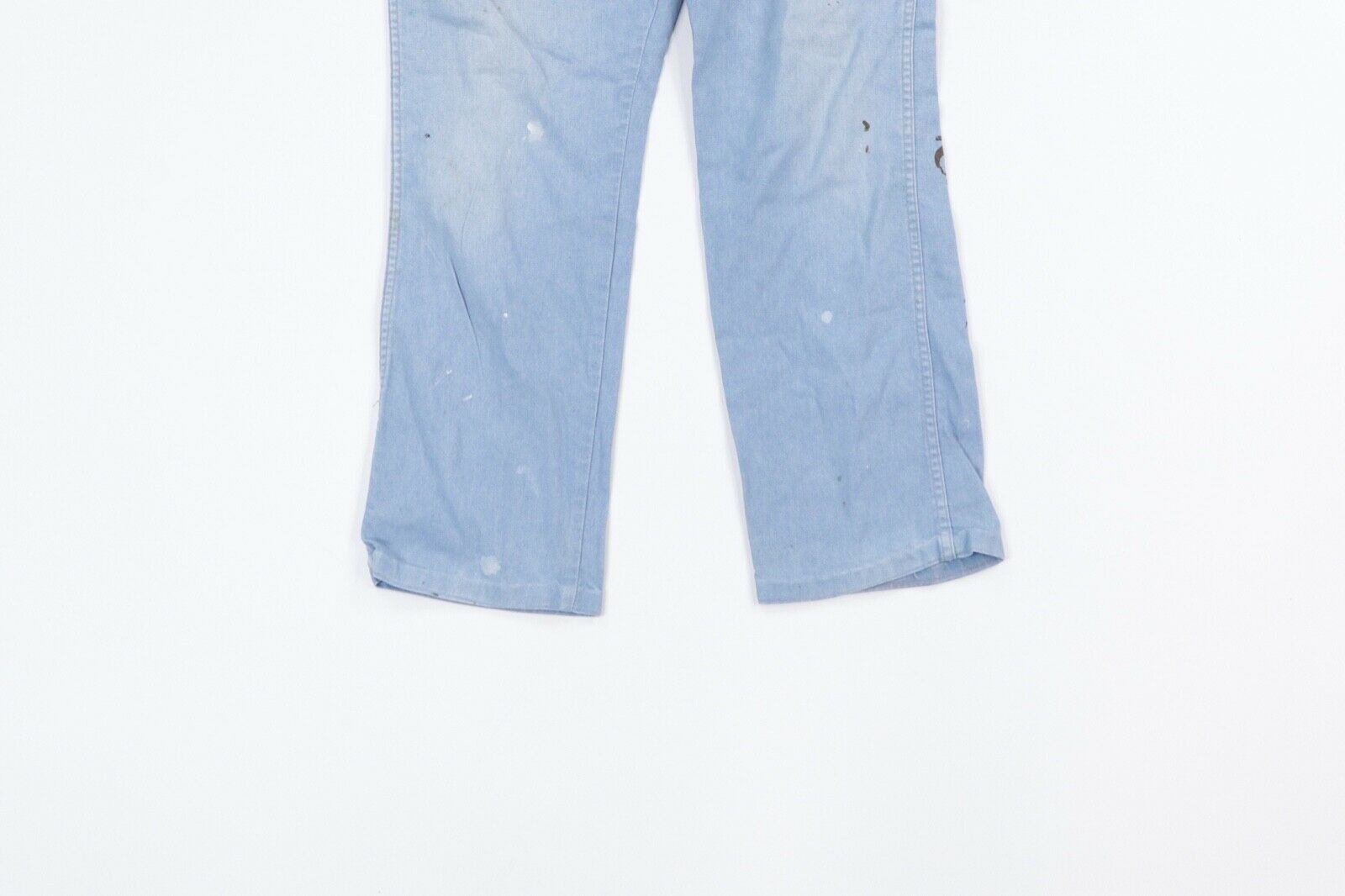 Vintage Vintage 80s Wrangler Thrashed Bootcut Denim Jeans Blue 36 Size US 36 / EU 52 - 3 Thumbnail