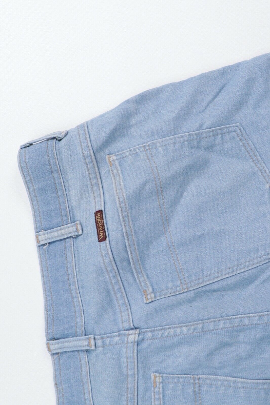 Vintage Vintage 80s Wrangler Thrashed Bootcut Denim Jeans Blue 36 Size US 36 / EU 52 - 6 Thumbnail