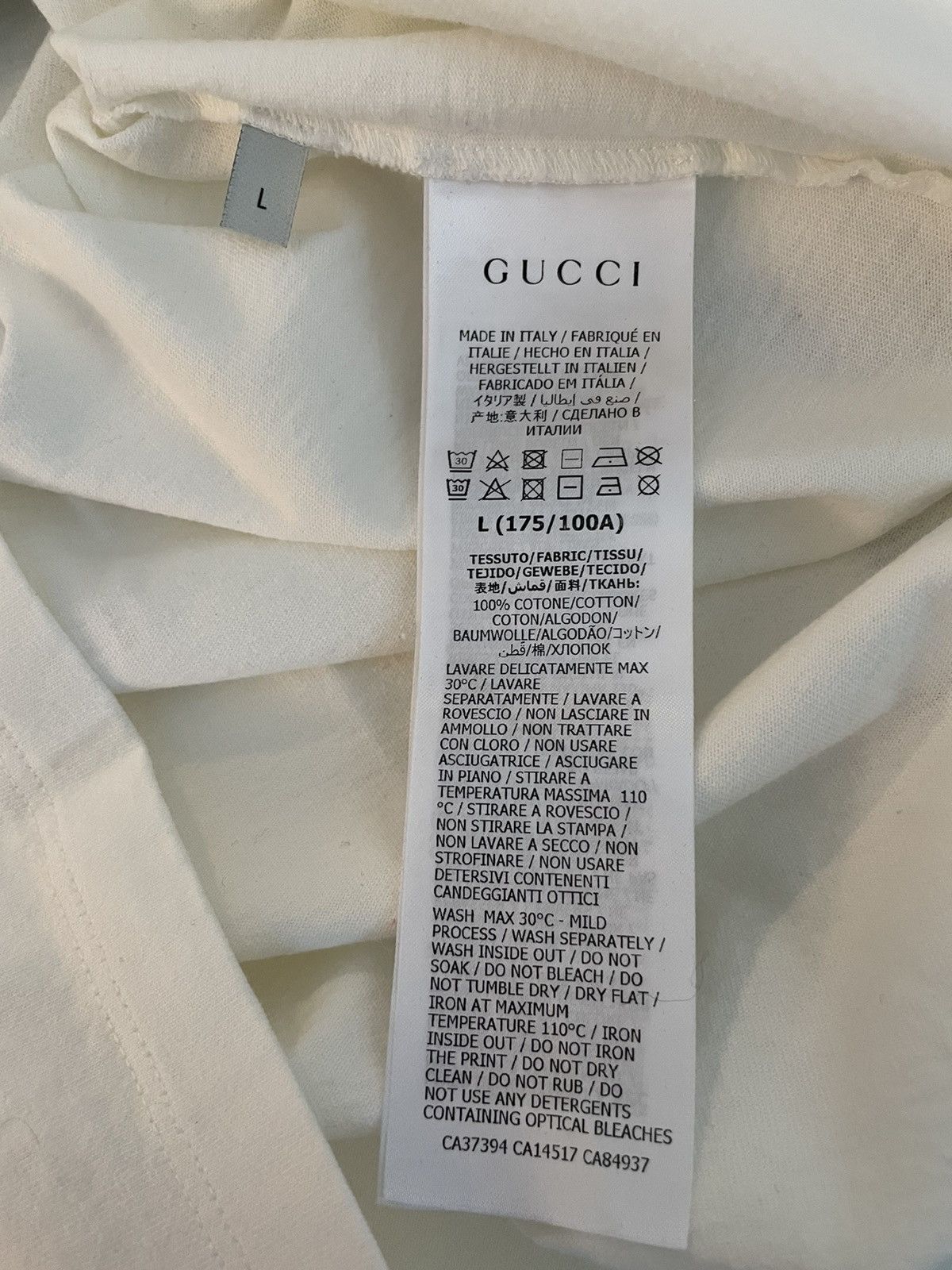 Gucci New Super Limited Gucci Runway Interlocking G Logo T-shirt Size US L / EU 52-54 / 3 - 10 Thumbnail