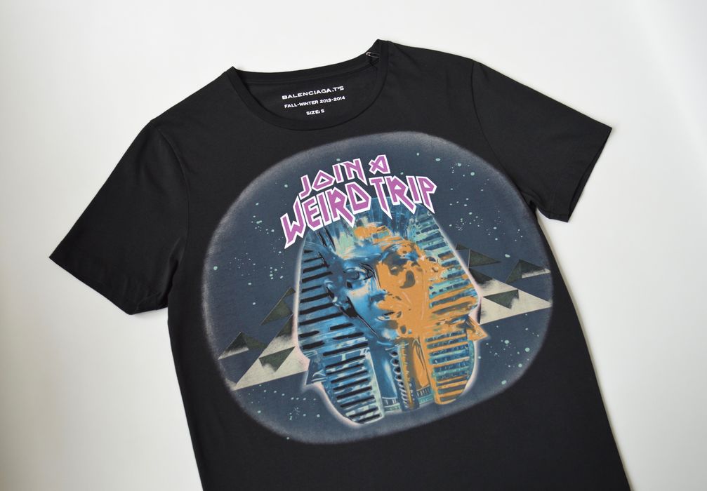 balenciaga join a weird trip sweatshirt