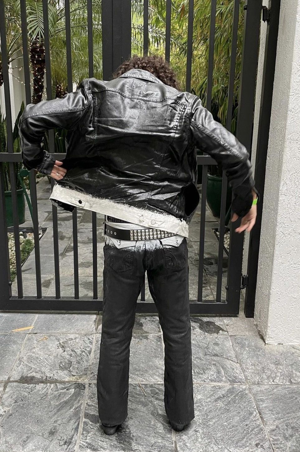 Other faded leather pants Size US 32 / EU 48 - 5 Thumbnail